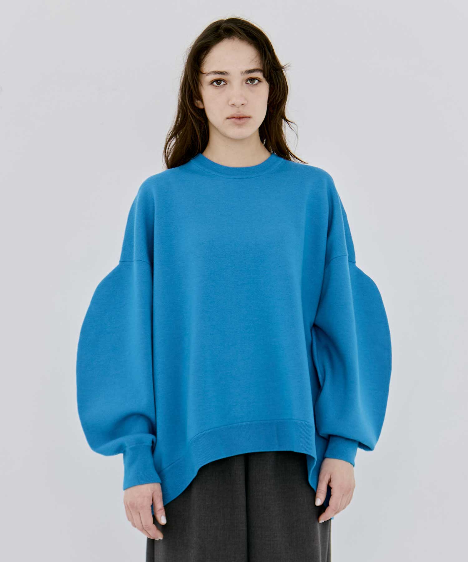 DOUBLE-FACE PULLOVER ENFOLD