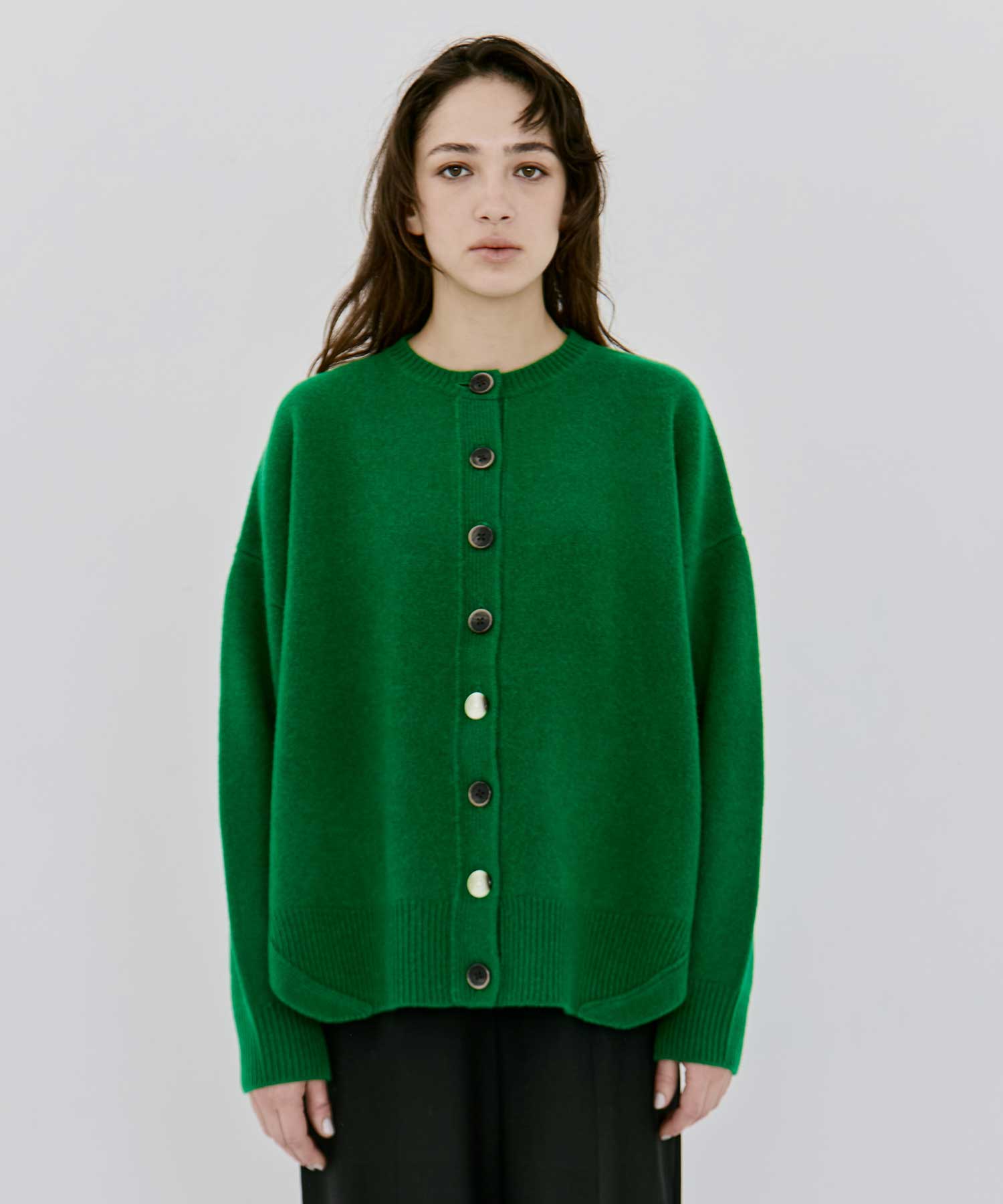 CIRCLE CARDIGAN ENFOLD