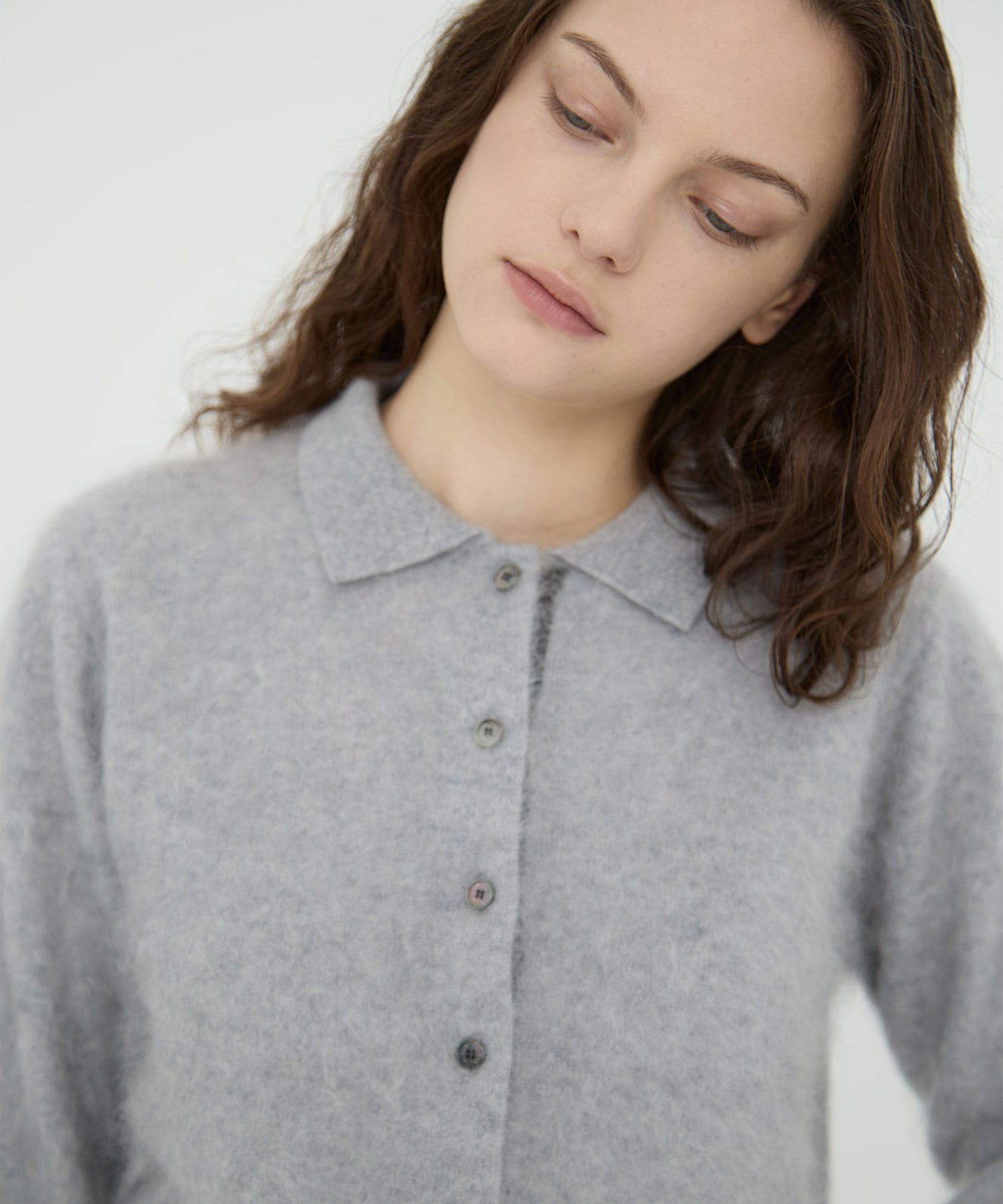 別注 CASHMERE CARDIGAN CINOH