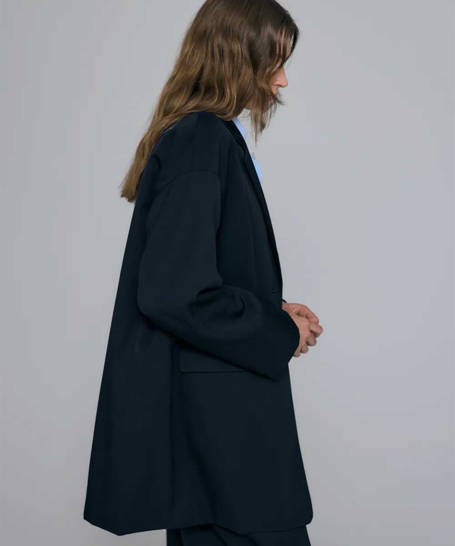 RELAX TAILORED-JACKET ENFOLD