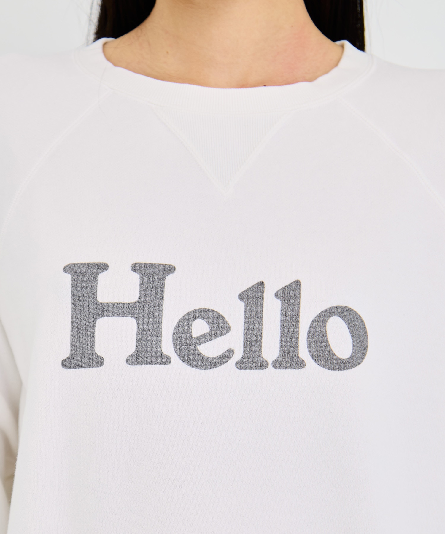 HELLO SWEAT L/S URAKE DYED MADISONBLUE