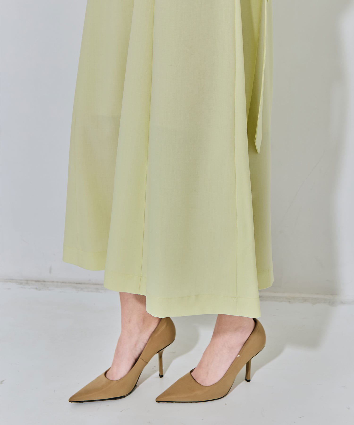 Cowl Neck Wool Dress THE TOKYO