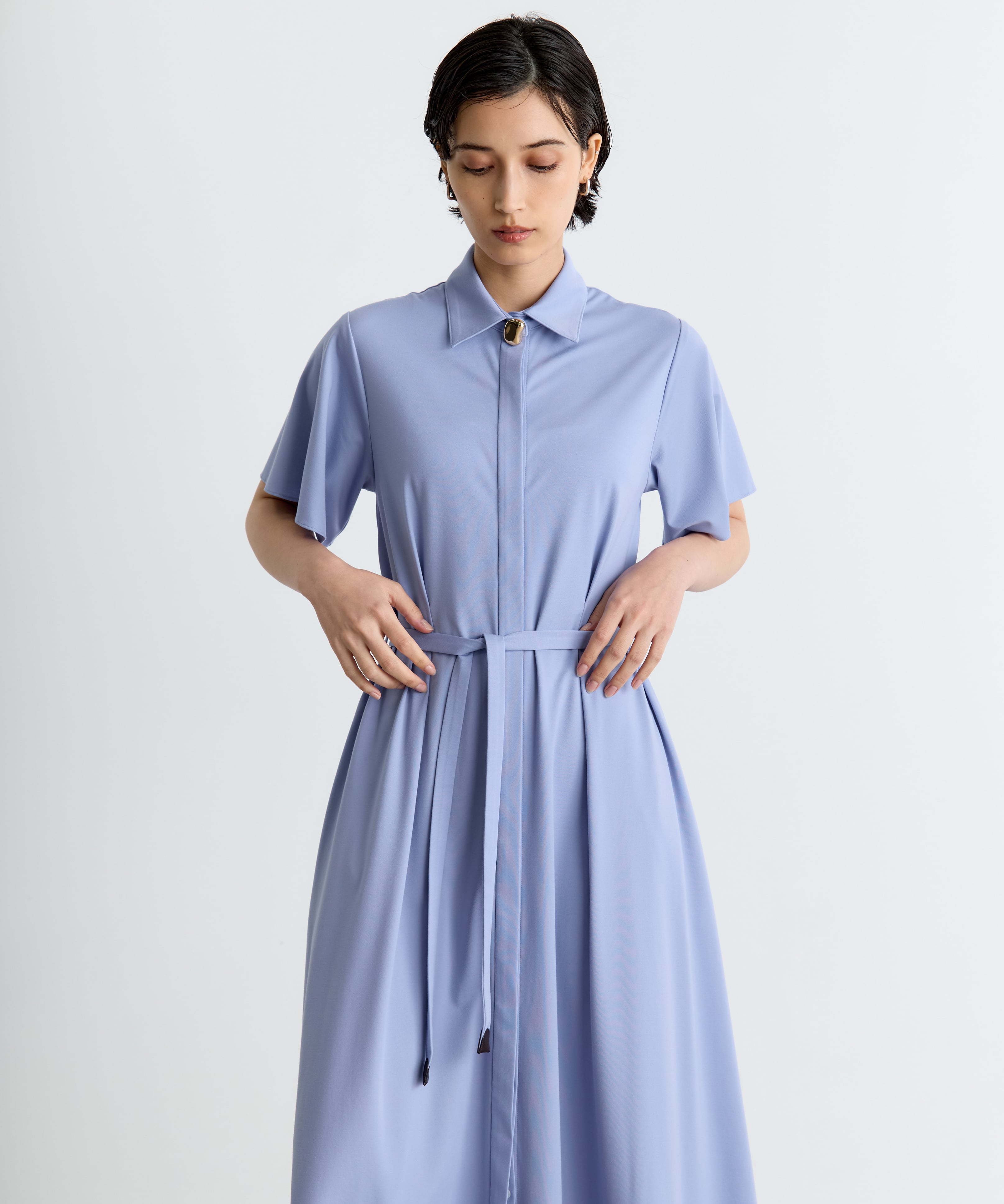 Drape Sleeve Dress THE TOKYO