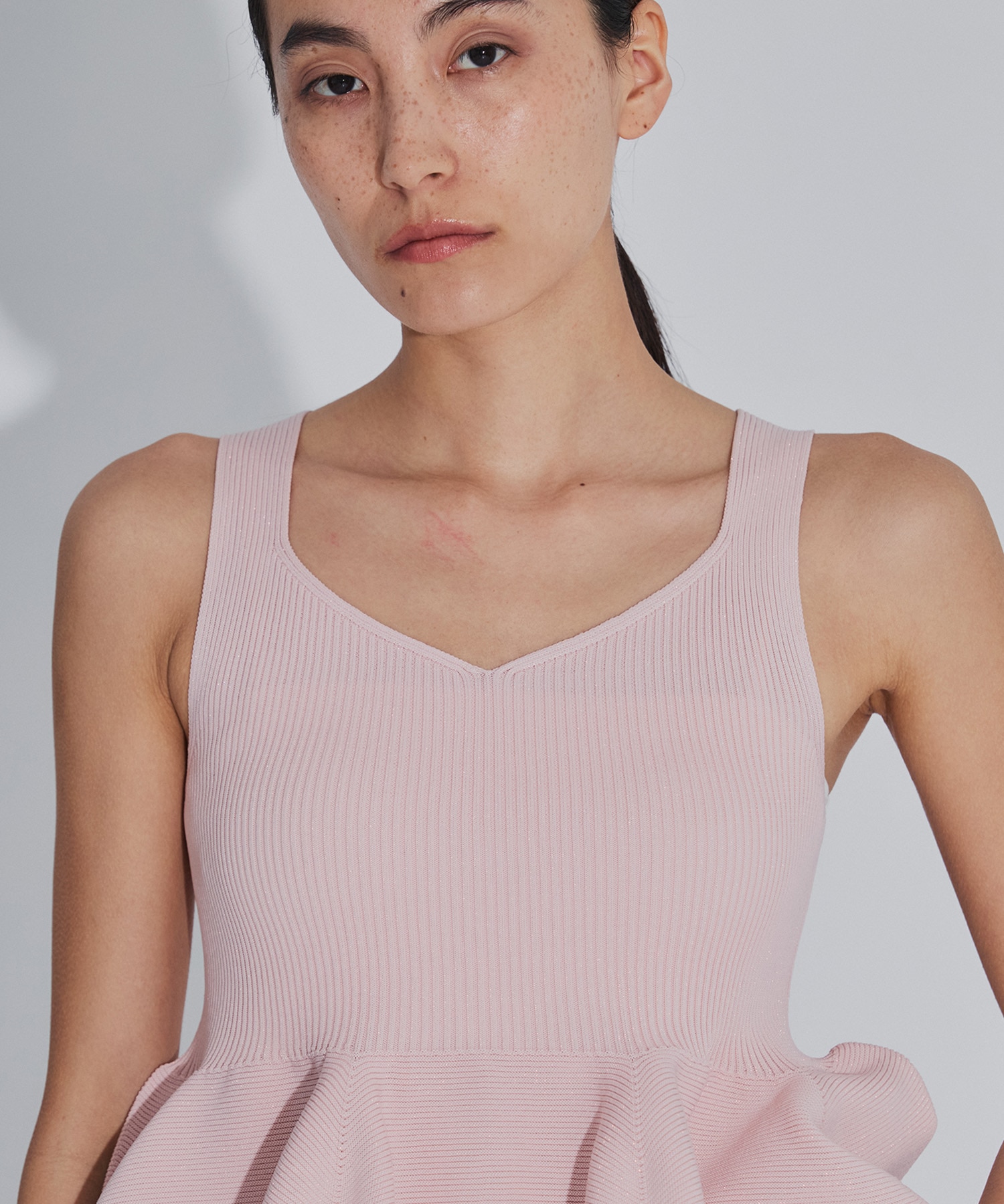 POTTERY GLITTER SLEEVELESS TOP CFCL