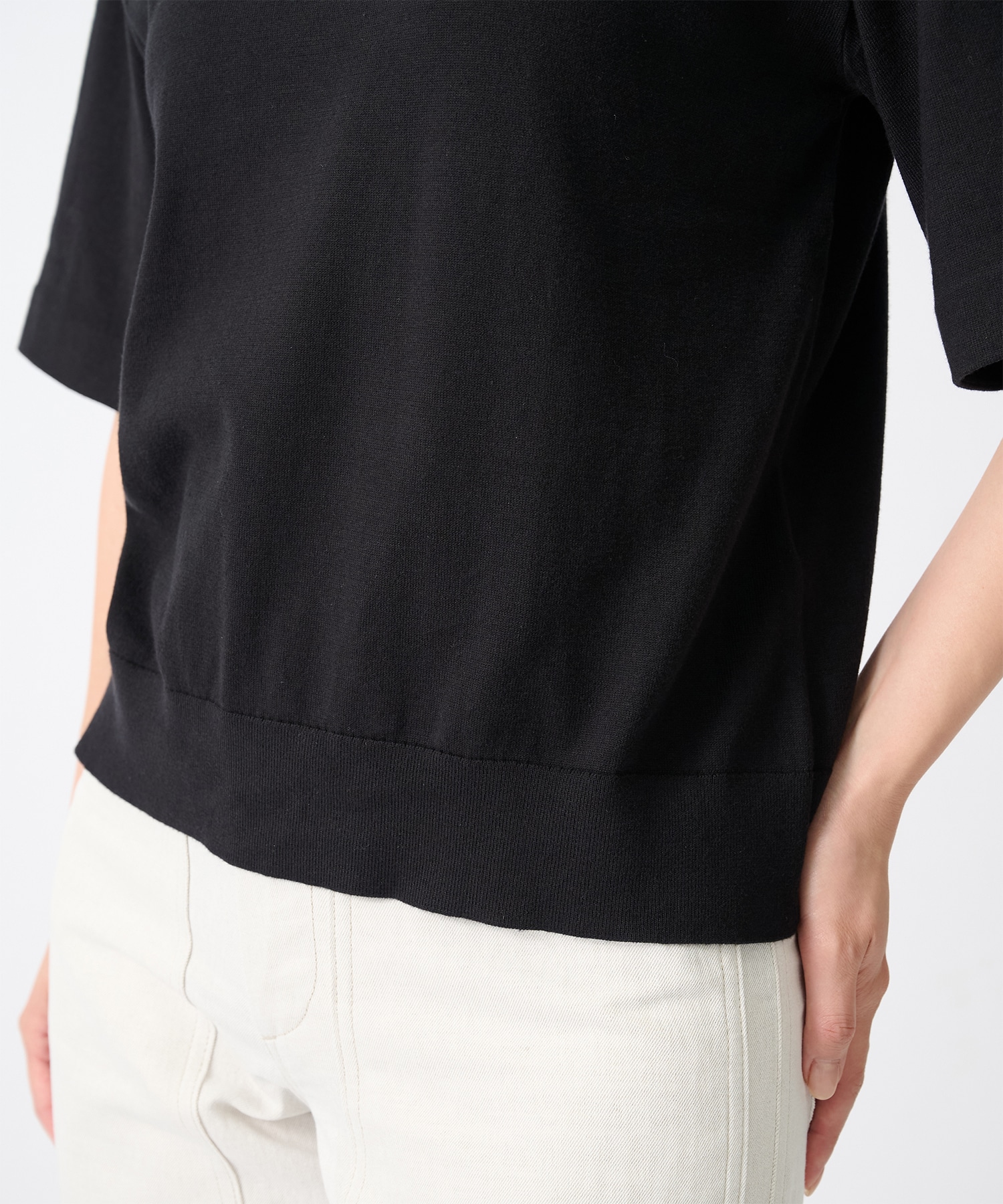 WIDE-SLEEVES T-SHIRT ENFOLD