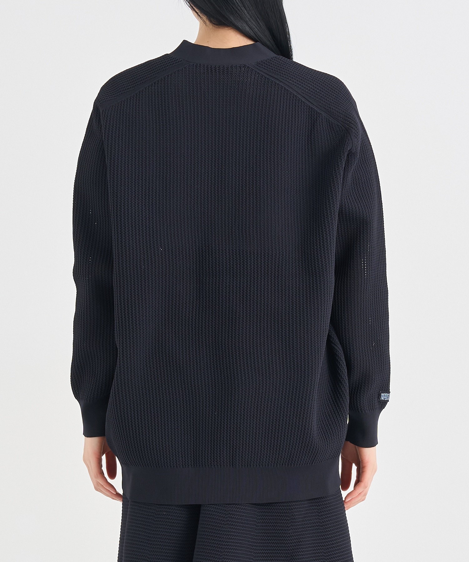 BIG KNIT V CD MESH MADISONBLUE