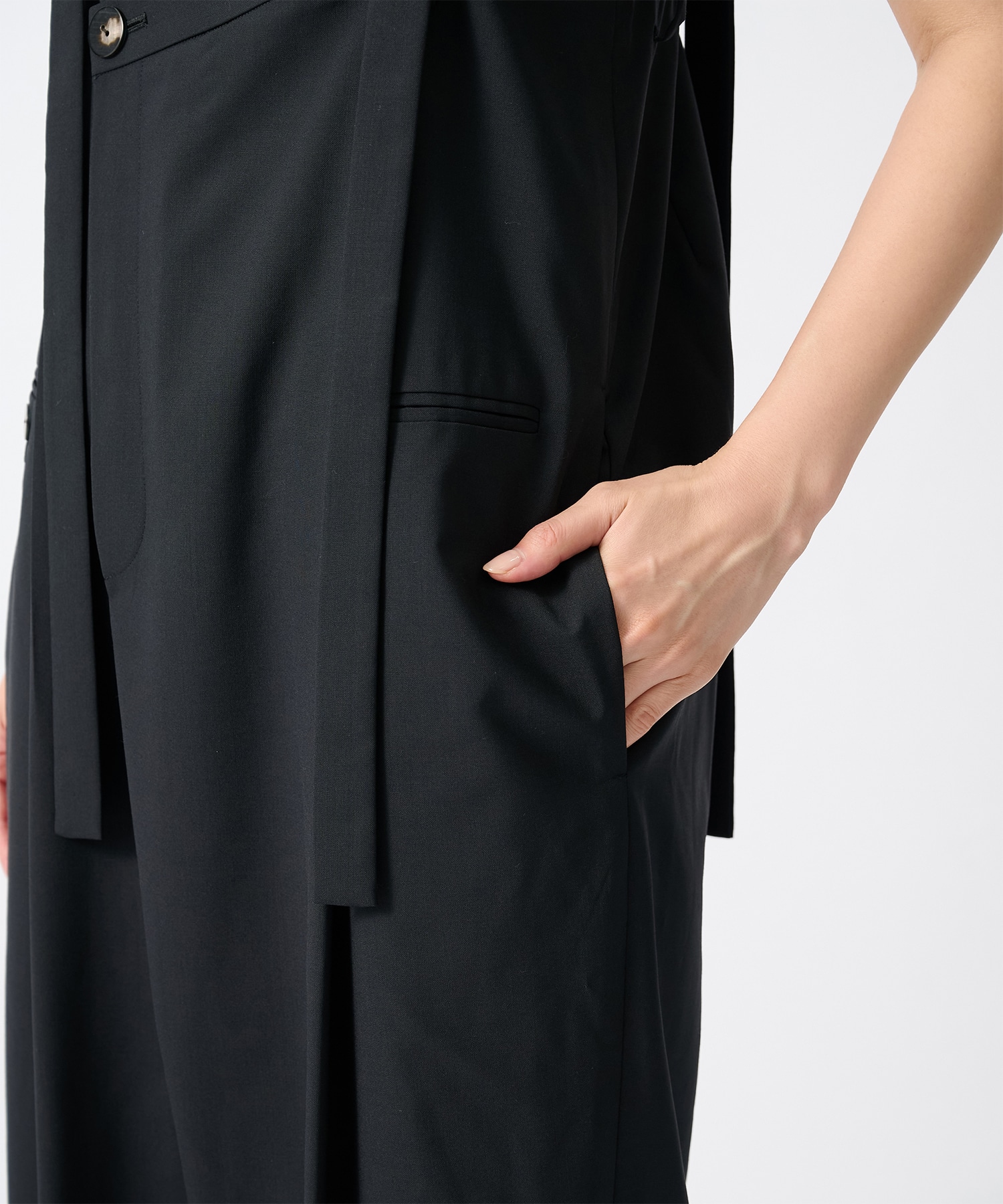 STRAP-TROUSERS ENFOLD