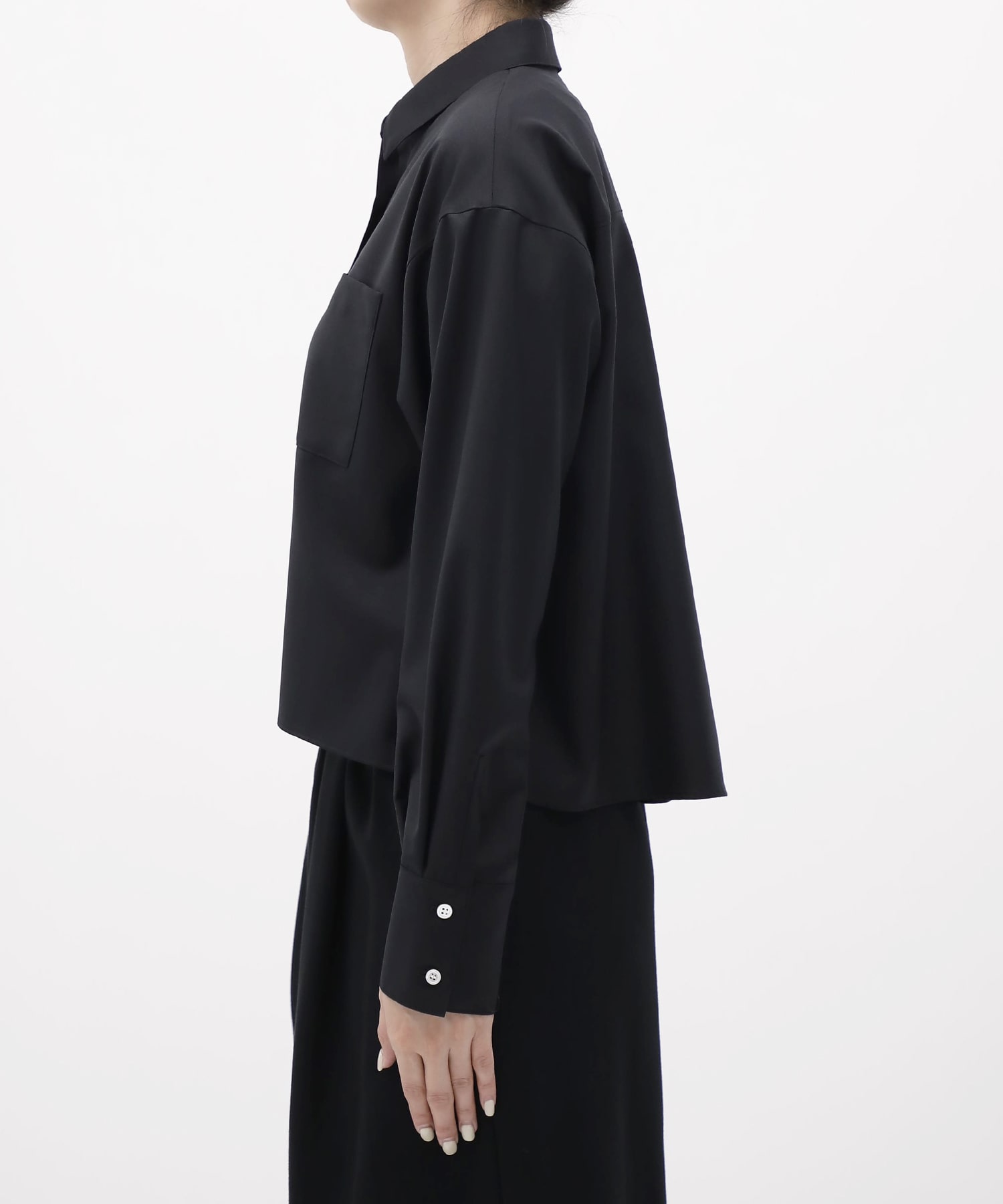 Short A-line L/S Shirt THE TOKYO