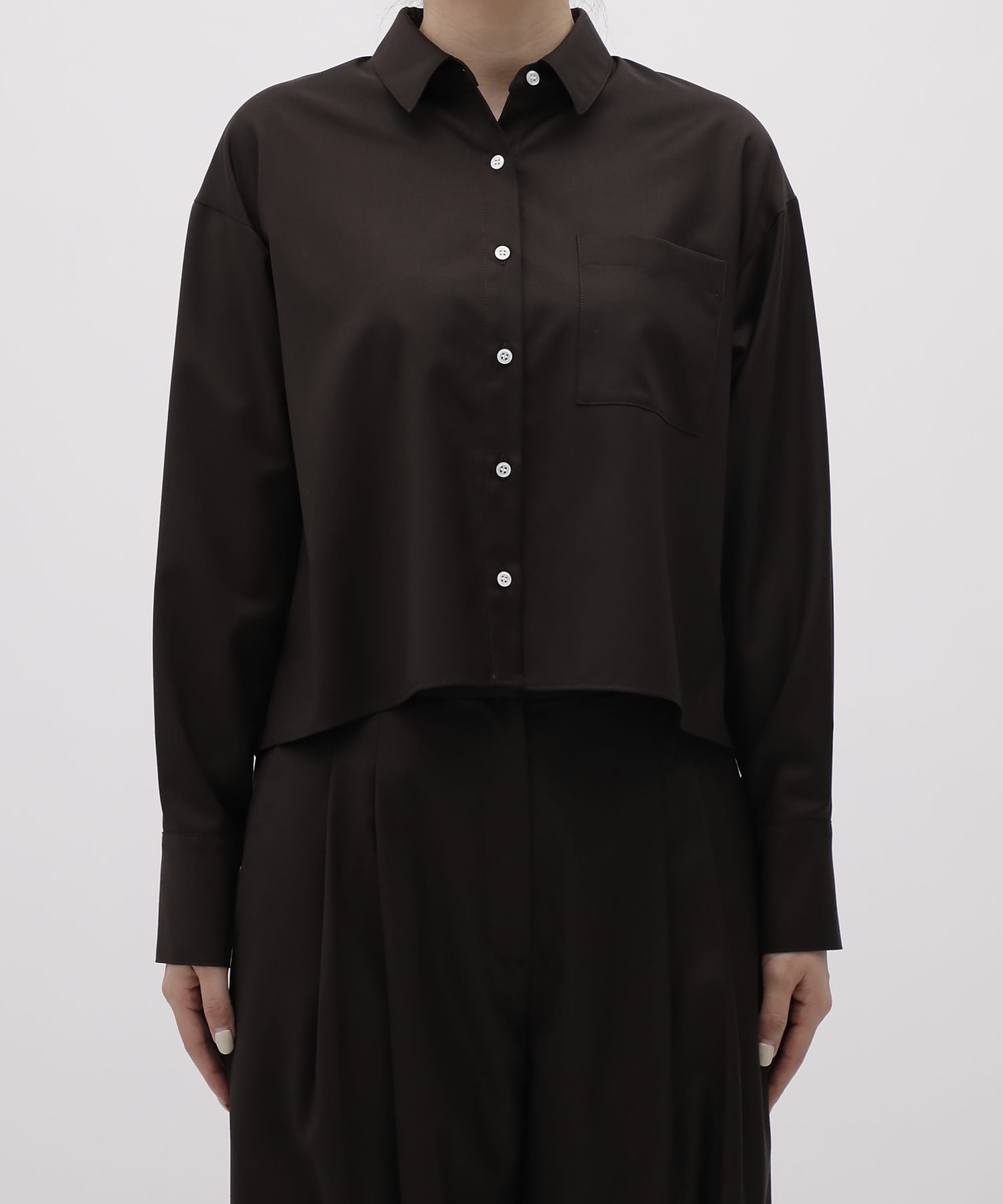 Short A-line L/S Shirt THE TOKYO