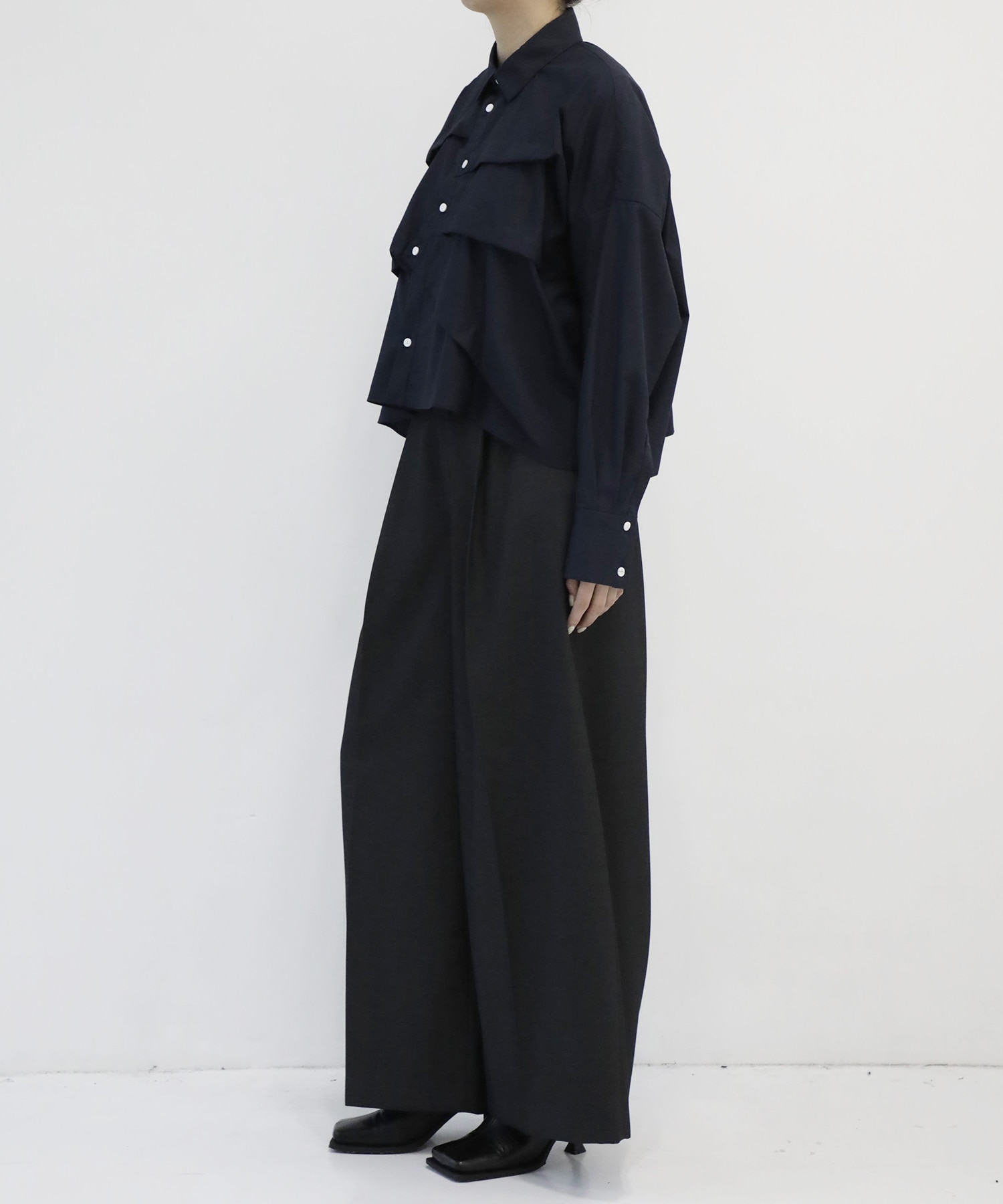 TUCK WIDE SHIRT ENFOLD