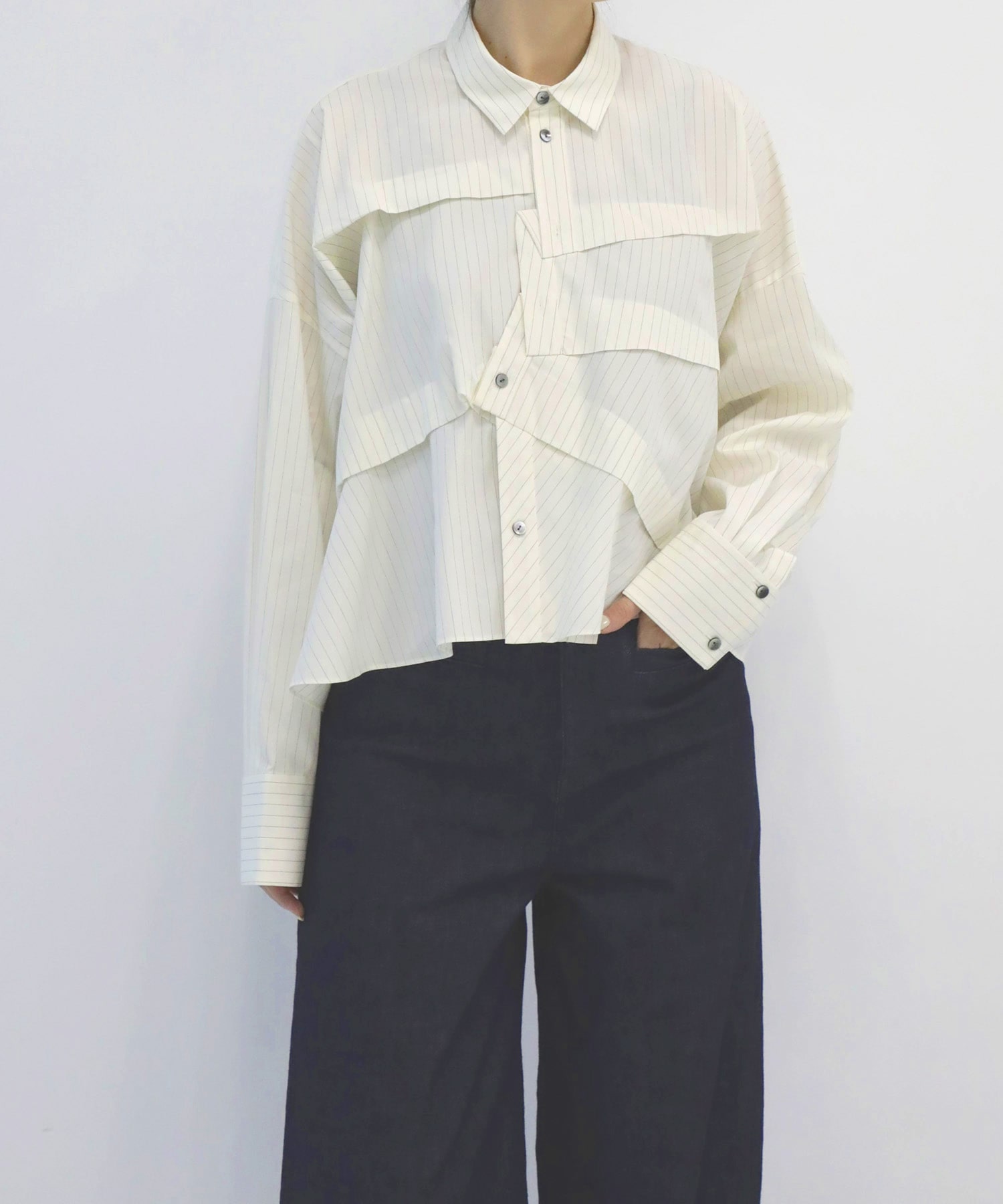TUCK WIDE SHIRT ENFOLD