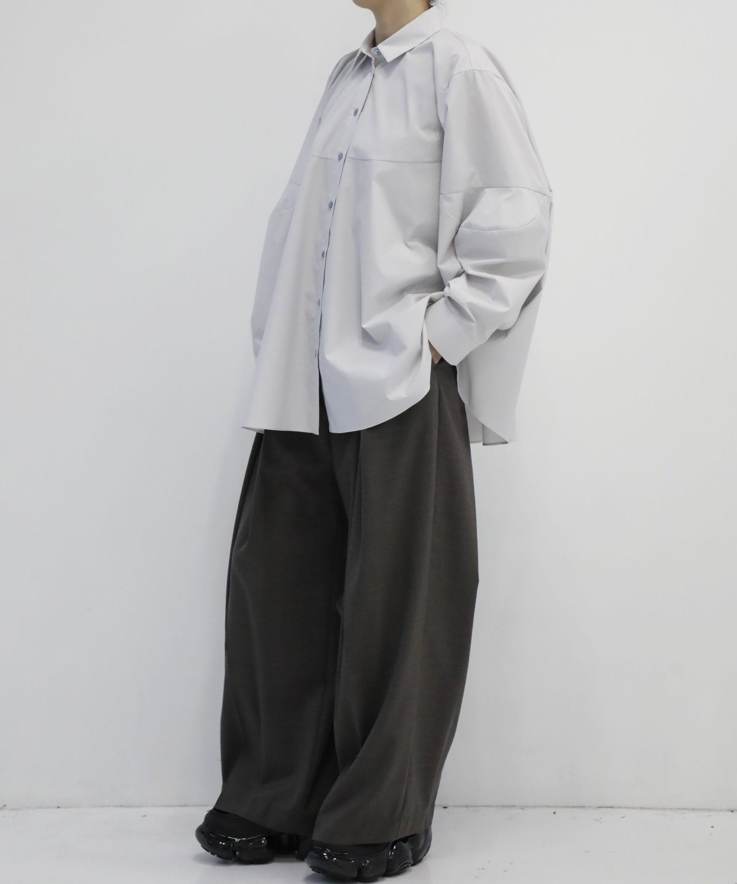 STRUCTURED SHIRT ENFOLD