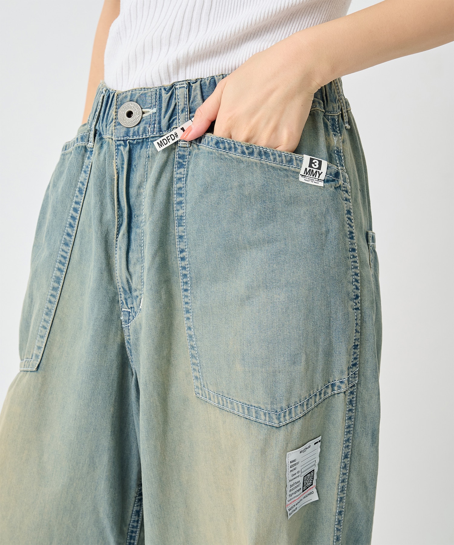 LIGHT OZ DENIM PANTS Maison MIHARA YASUHIRO