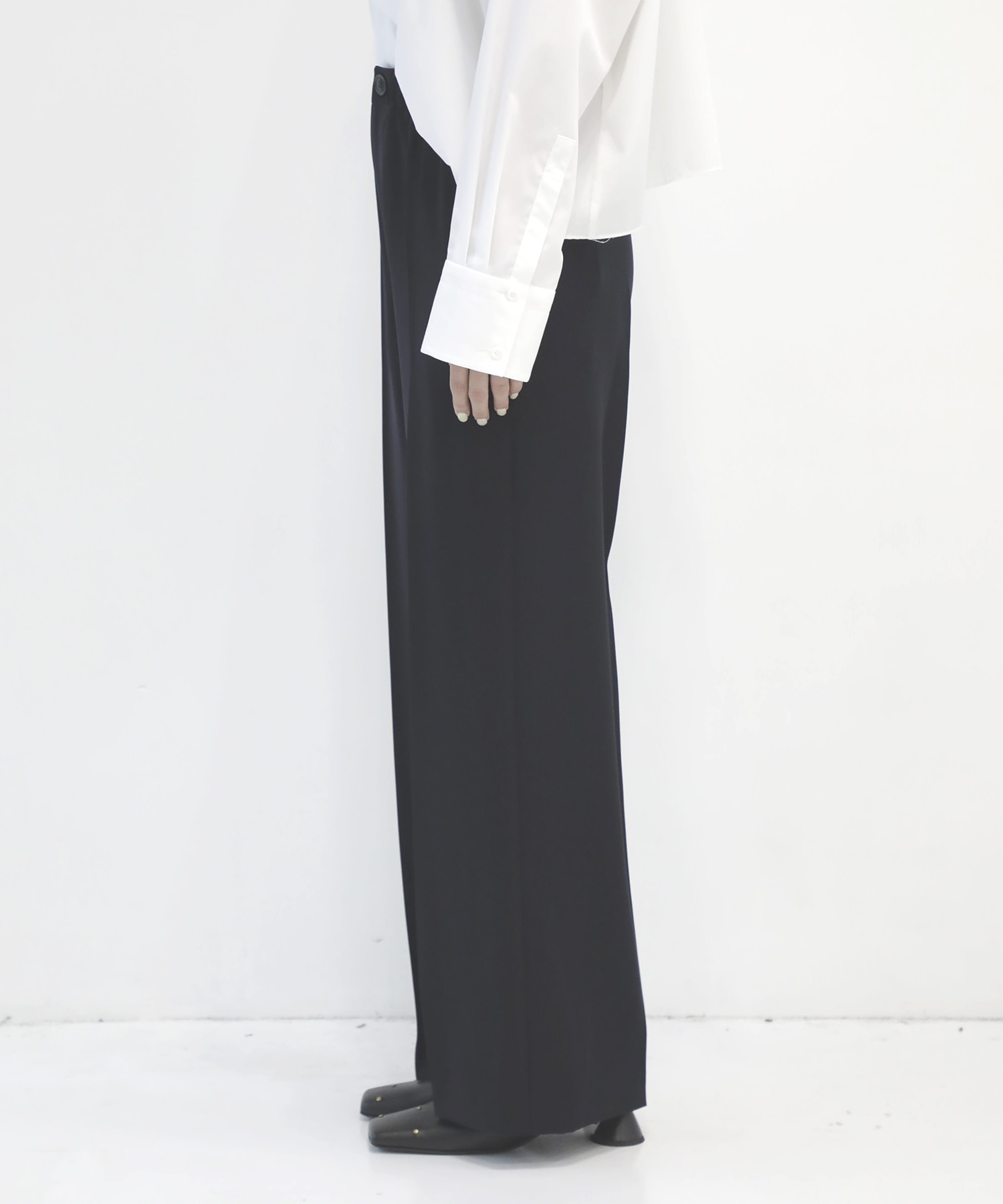 復刻 CENTER-PRESS STRAIGHT-PANTS ENFOLD