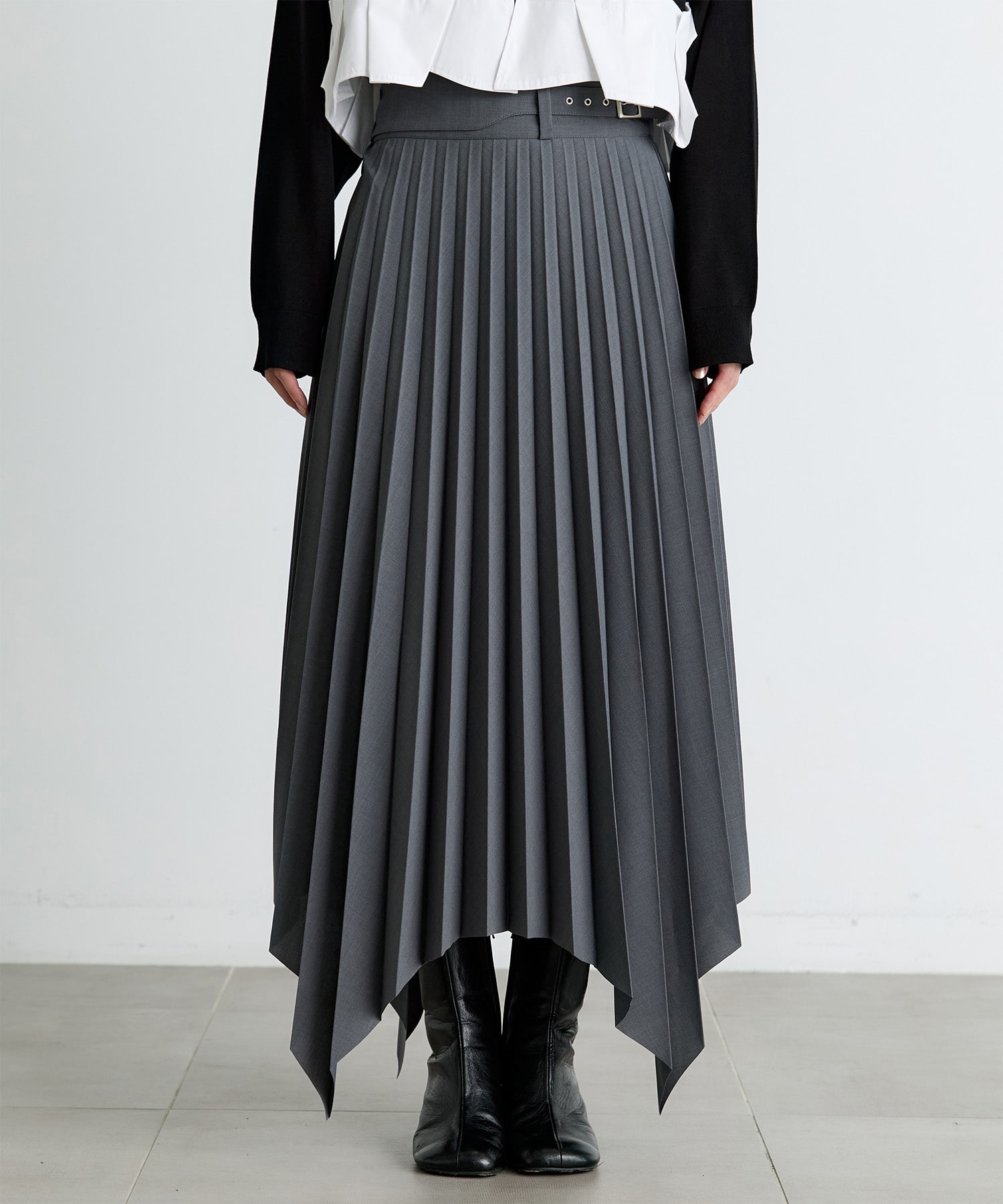 Eliza Pleats Skirt EZUMi