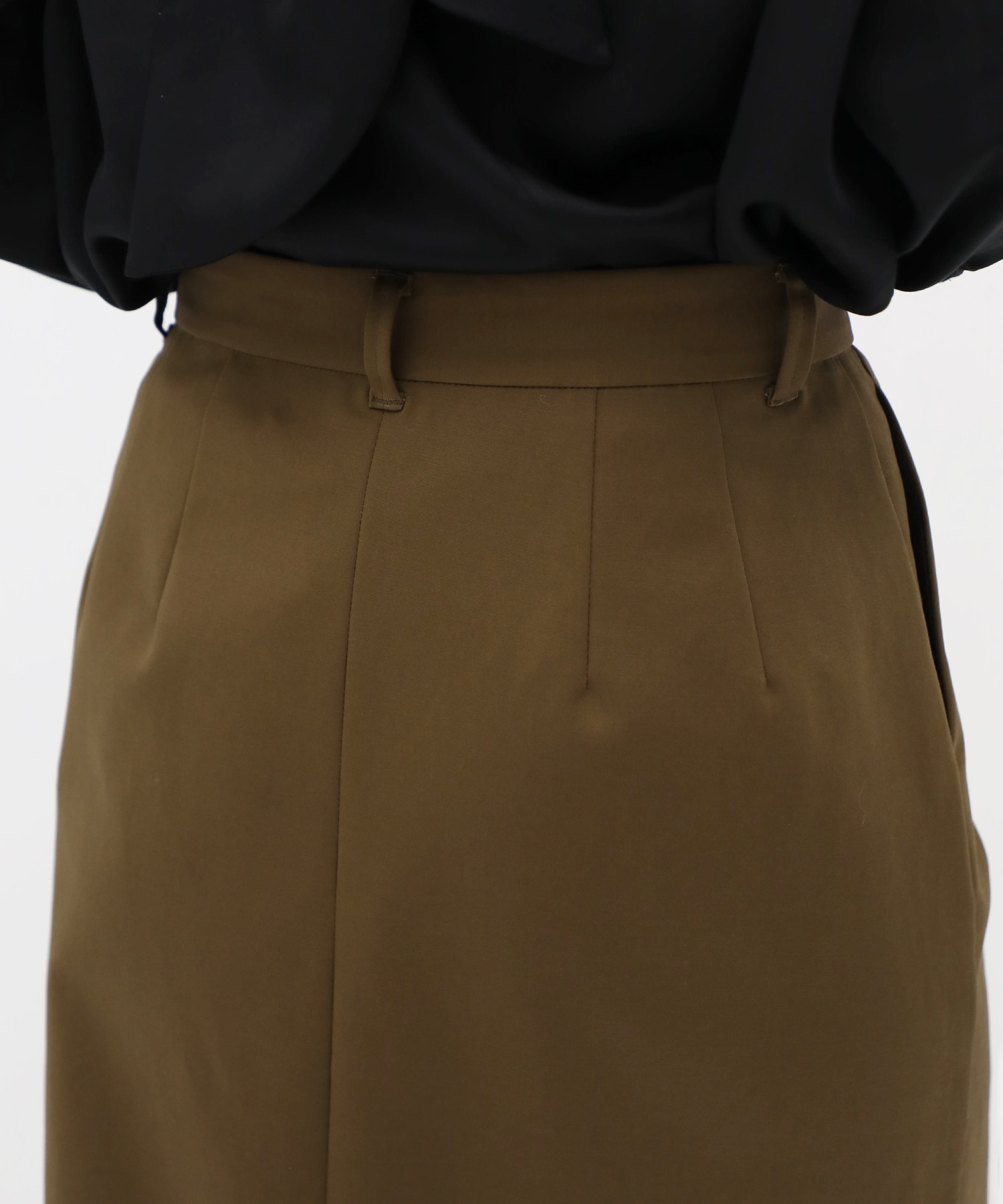 Double Cloth Pencil Skirt CITY TOKYO