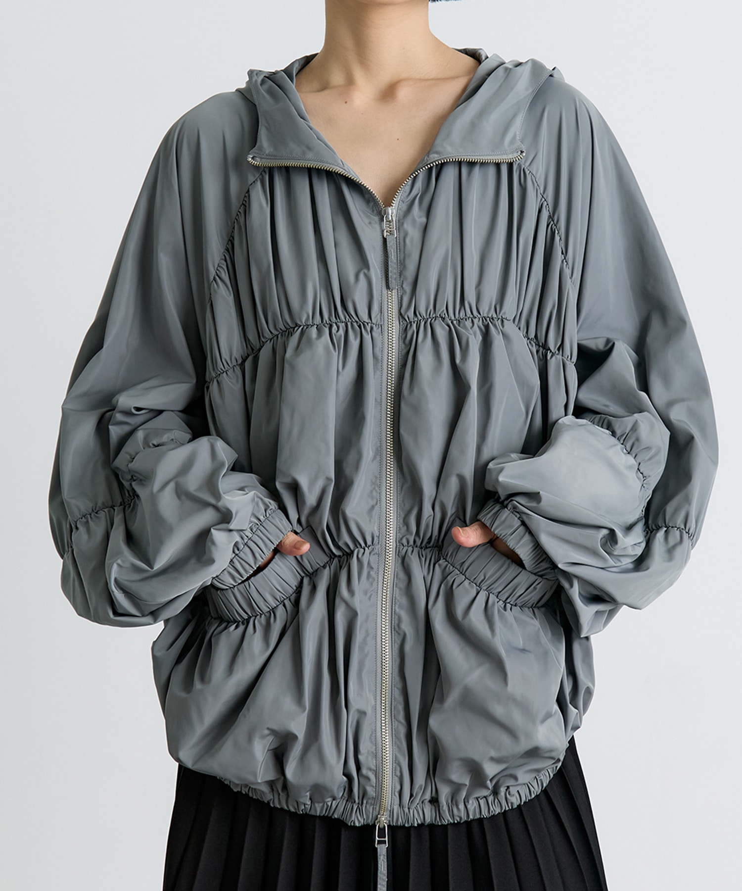 RAIN-CLOUD BLOUSON ENFOLD