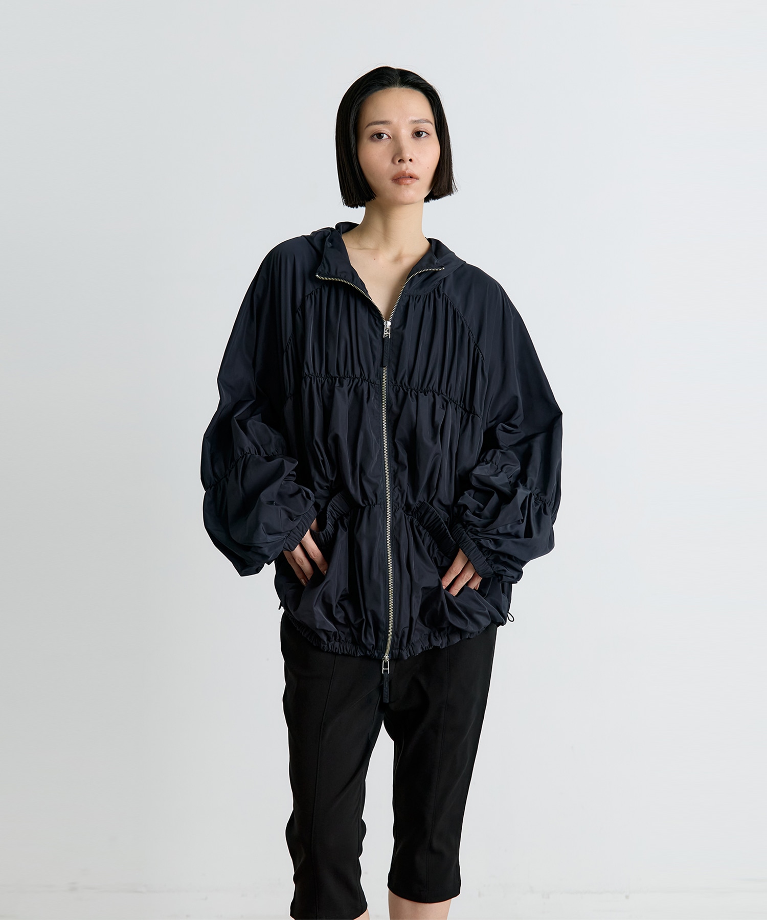 RAIN-CLOUD BLOUSON ENFOLD