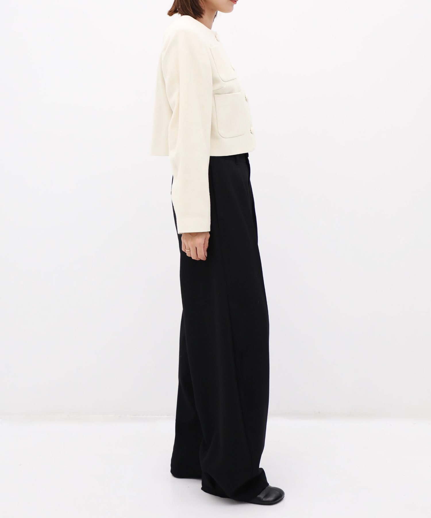 Wool Boxy Jacket CITY TOKYO
