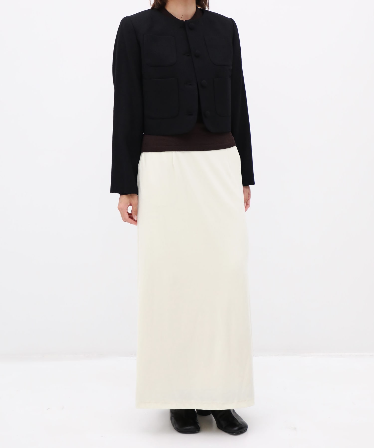 Wool Boxy Jacket CITY TOKYO