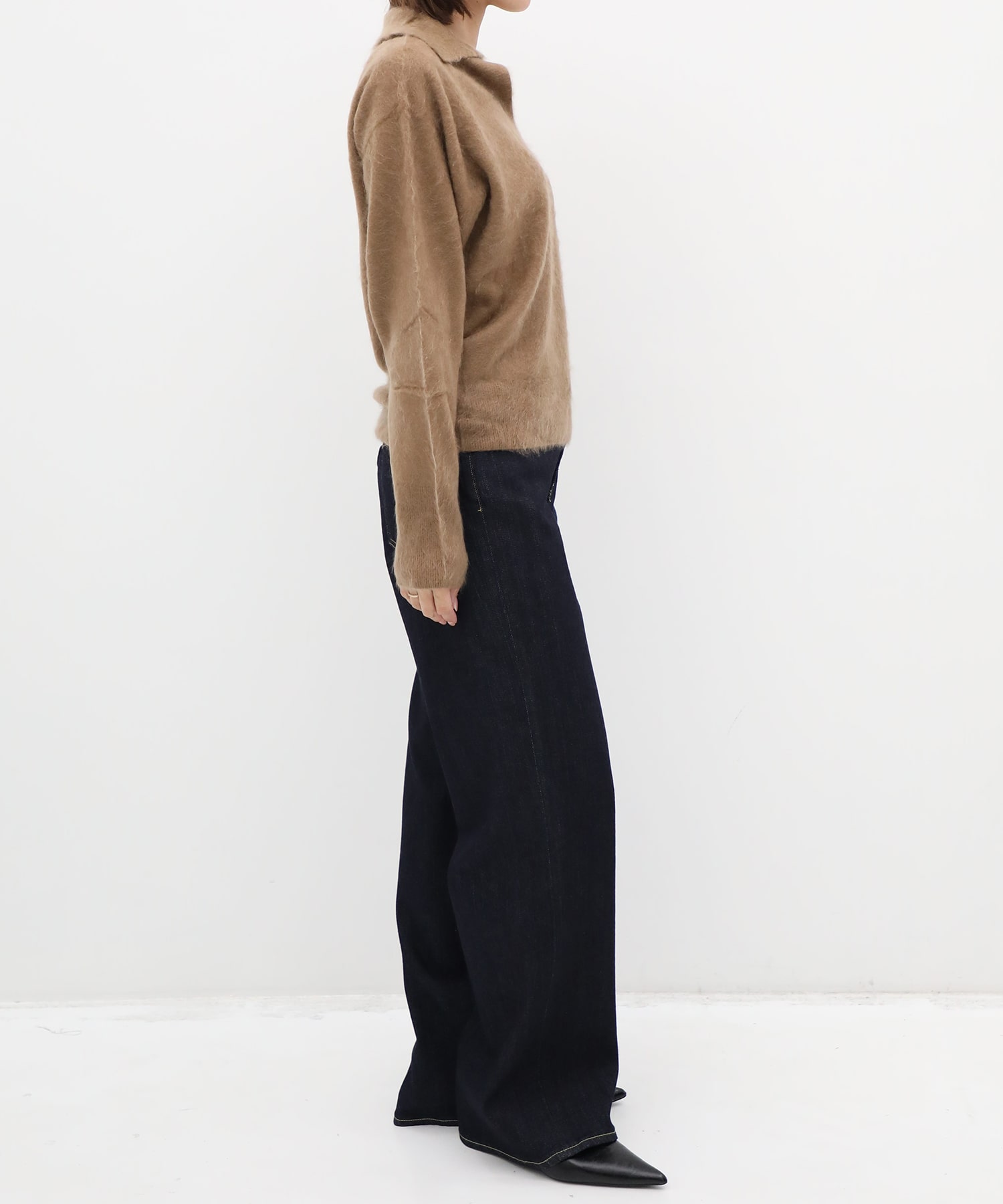 ROYAL CASHMERE FUR SKIPPER POLO ATON
