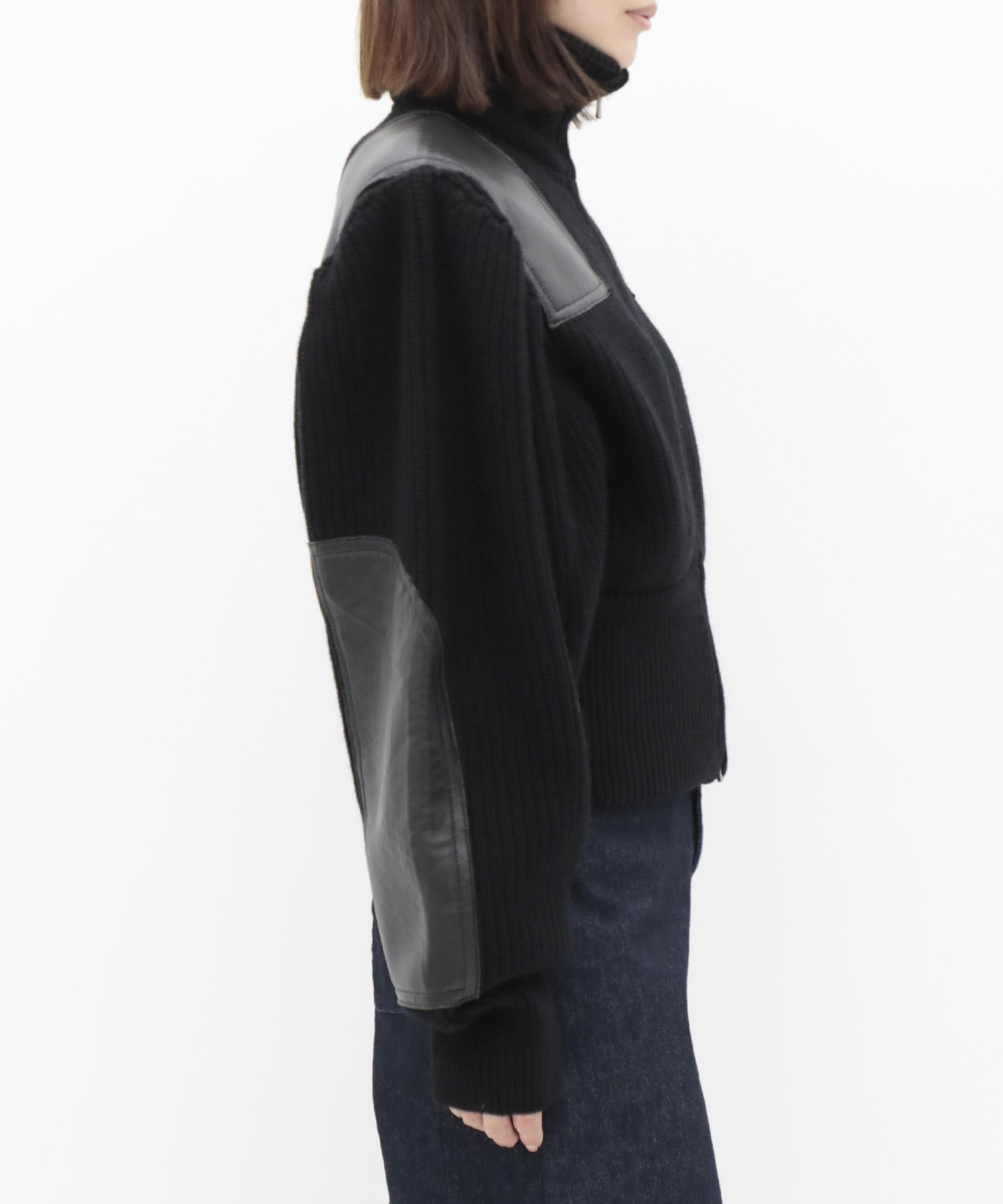 Balloon-Sleeve Driver Knit KEISUKEYOSHIDA