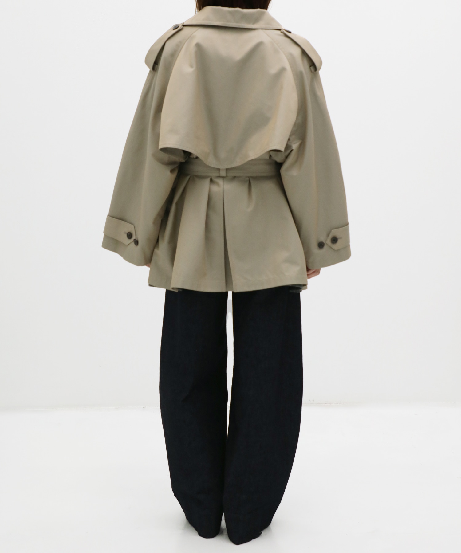 Chambray Trench Over Coat IIROT