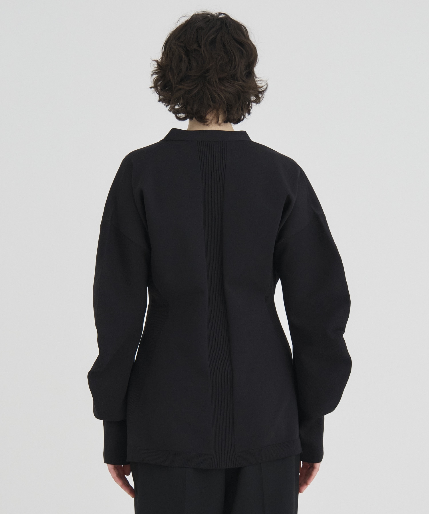 Arch Sleeve Knit Cardigan RITAN