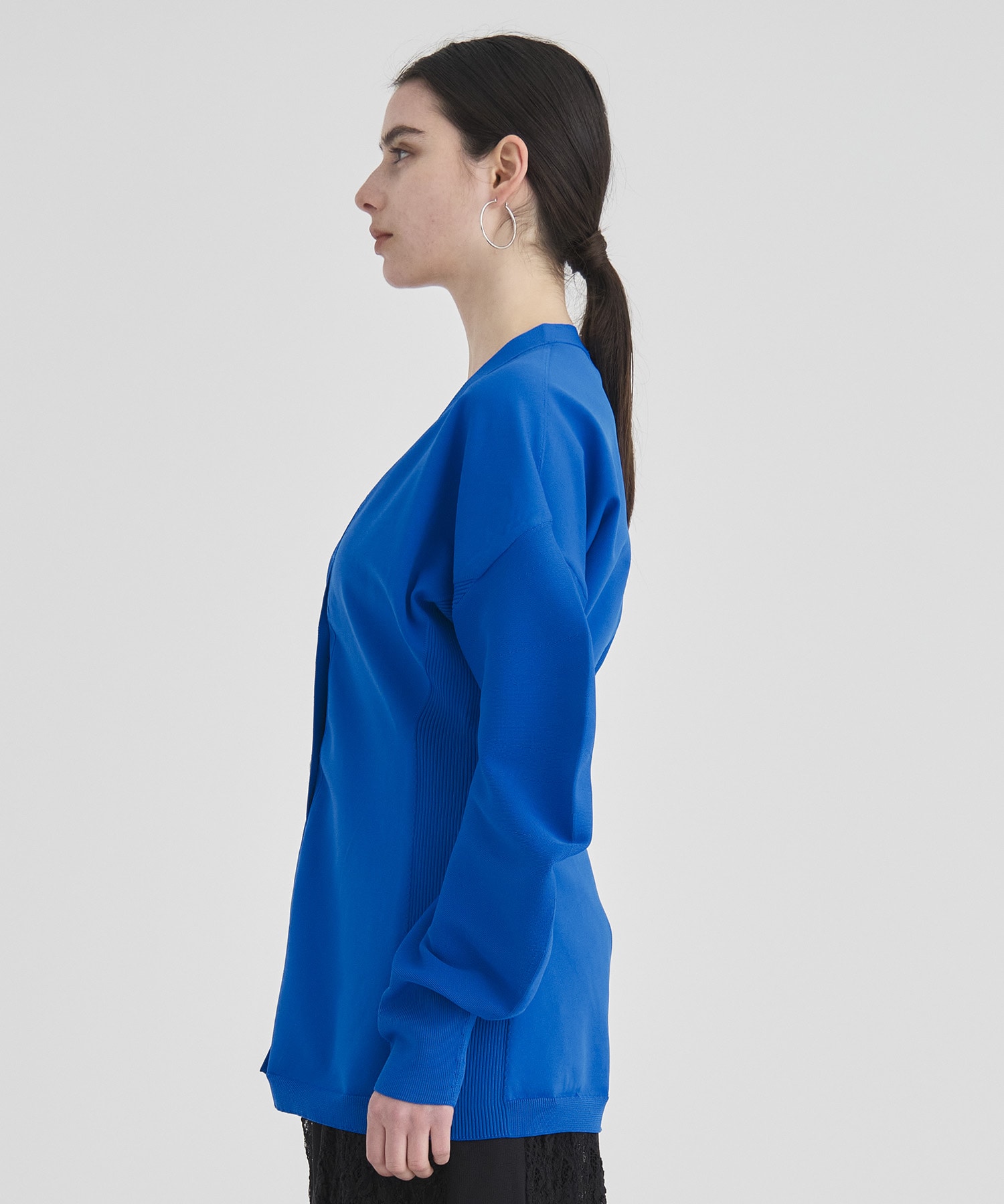 Arch Sleeve Knit Cardigan RITAN
