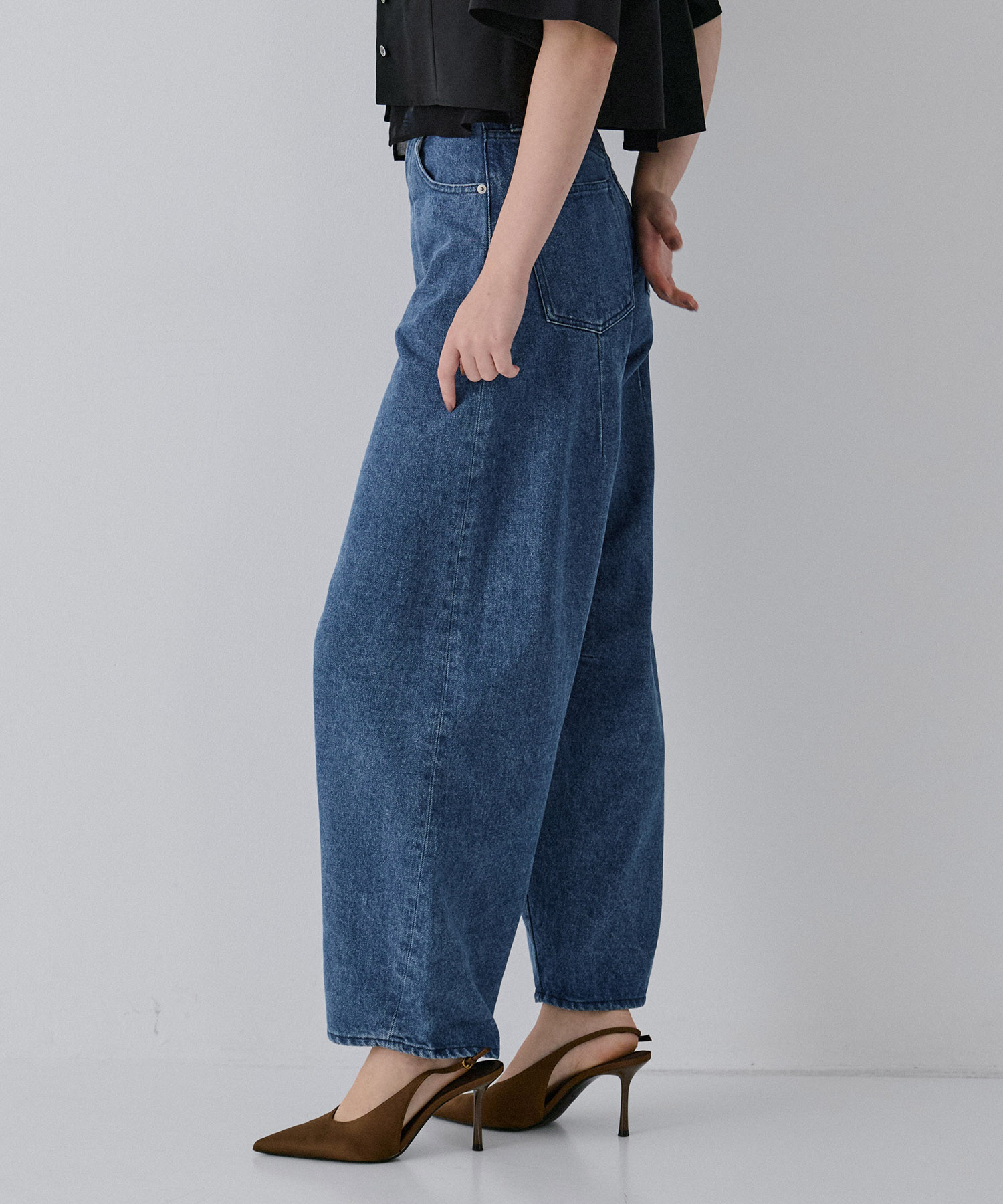 Curve Denim Pants RITAN