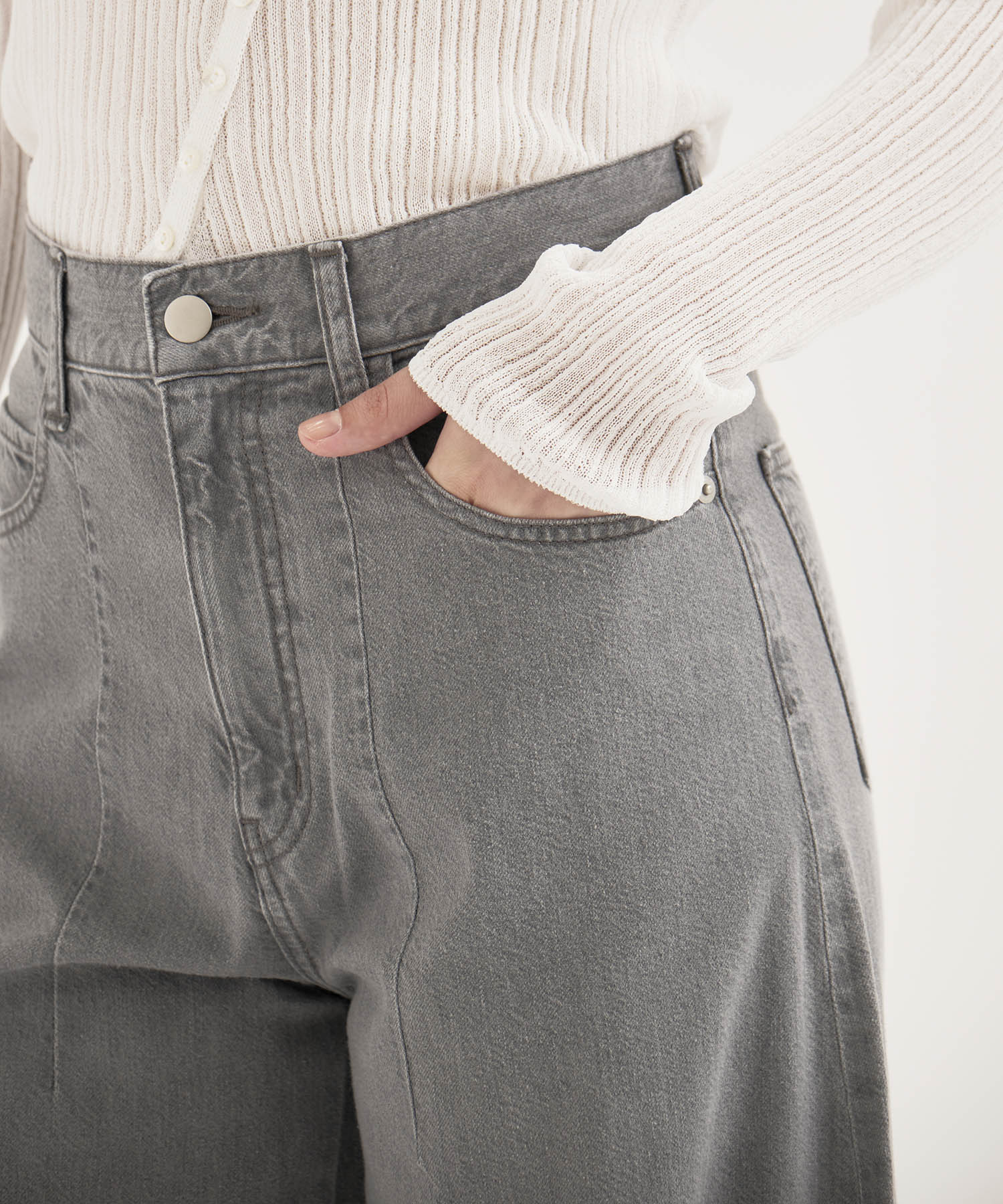 Tencel Curve Denim Pants RITAN