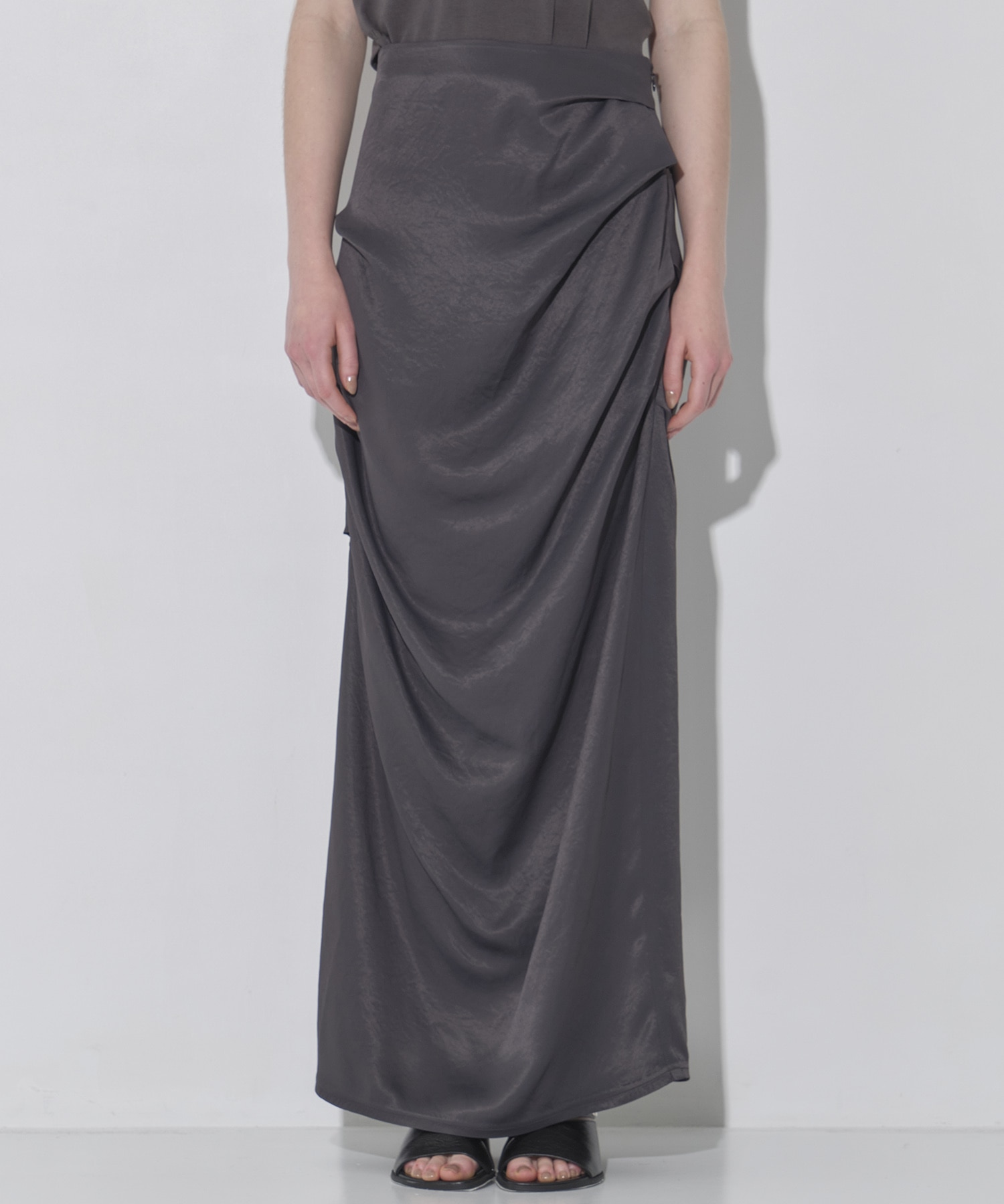 Satin Tack Skirt RITAN