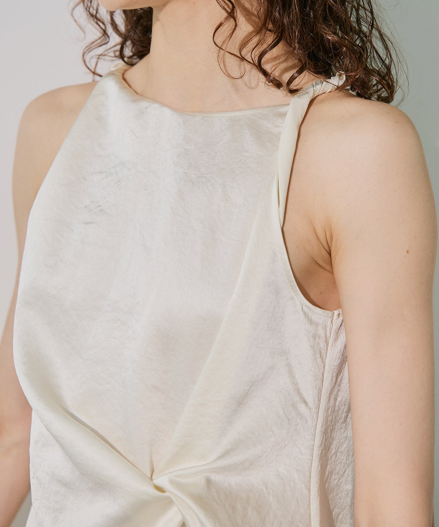 Satin Twist Tank RITAN