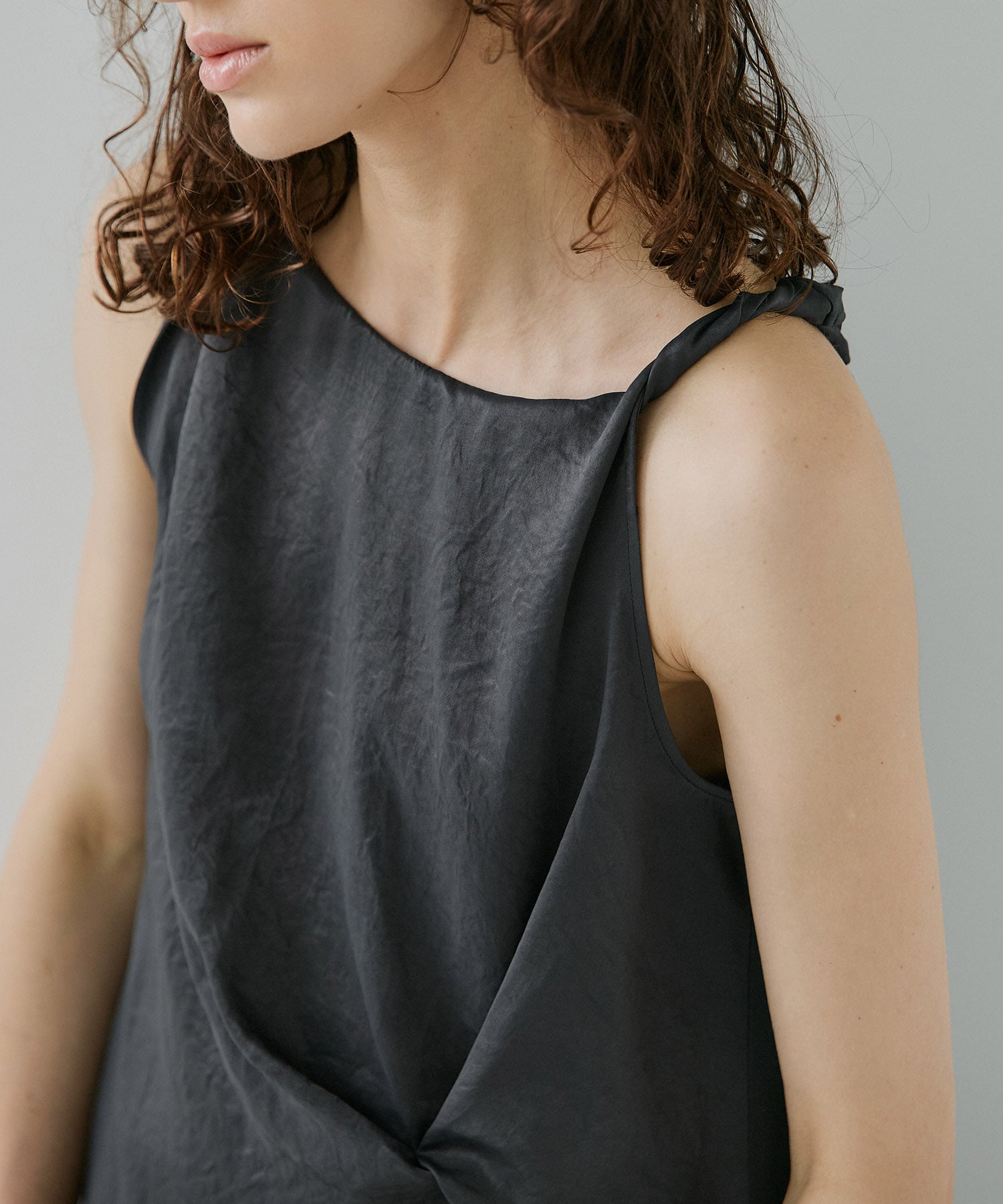 Satin Twist Tank RITAN