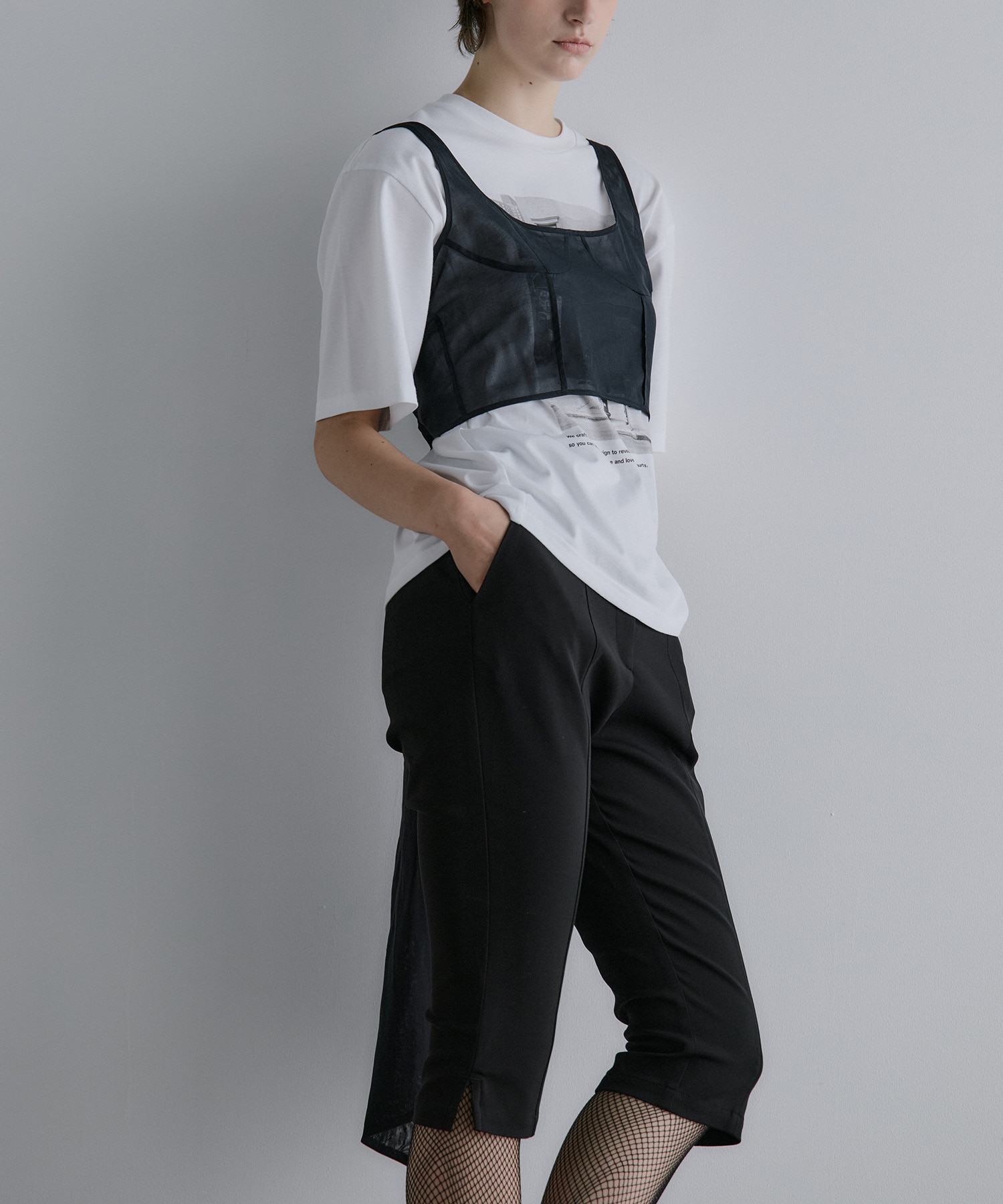 nakes Cotton Organdy Bustier RITAN