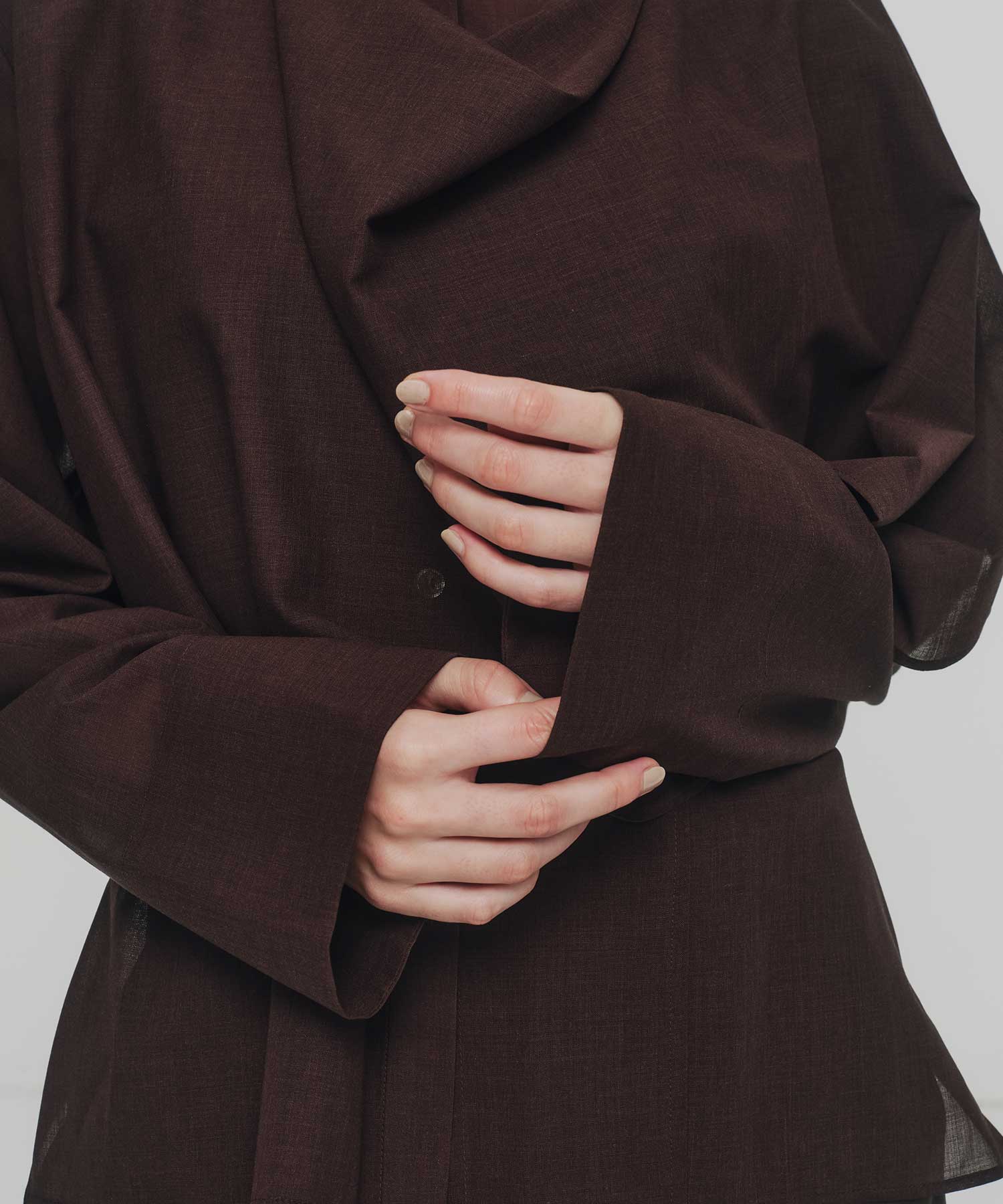 Asym Cape  Shirts RITAN