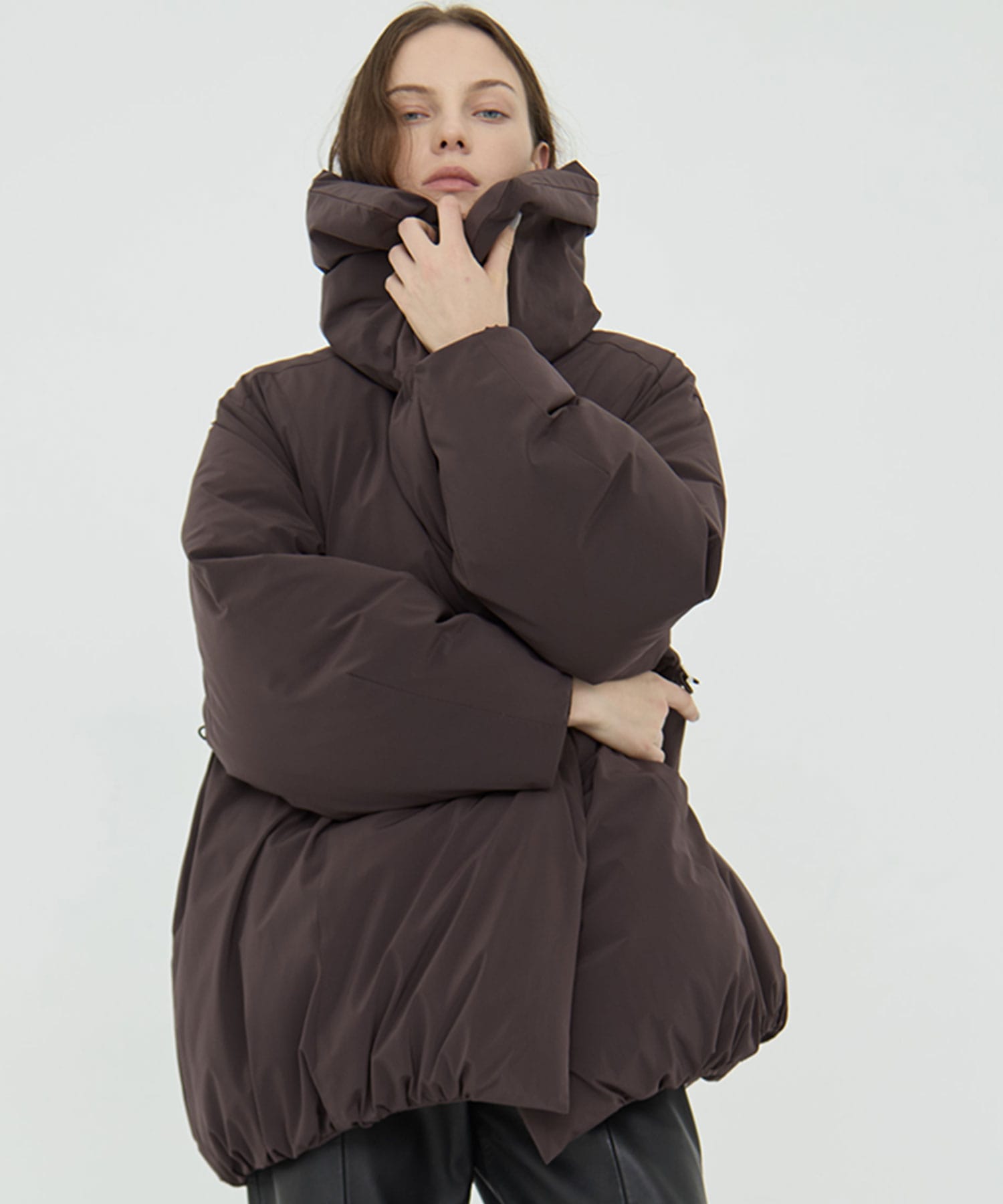 Lapel Down Coat RITAN