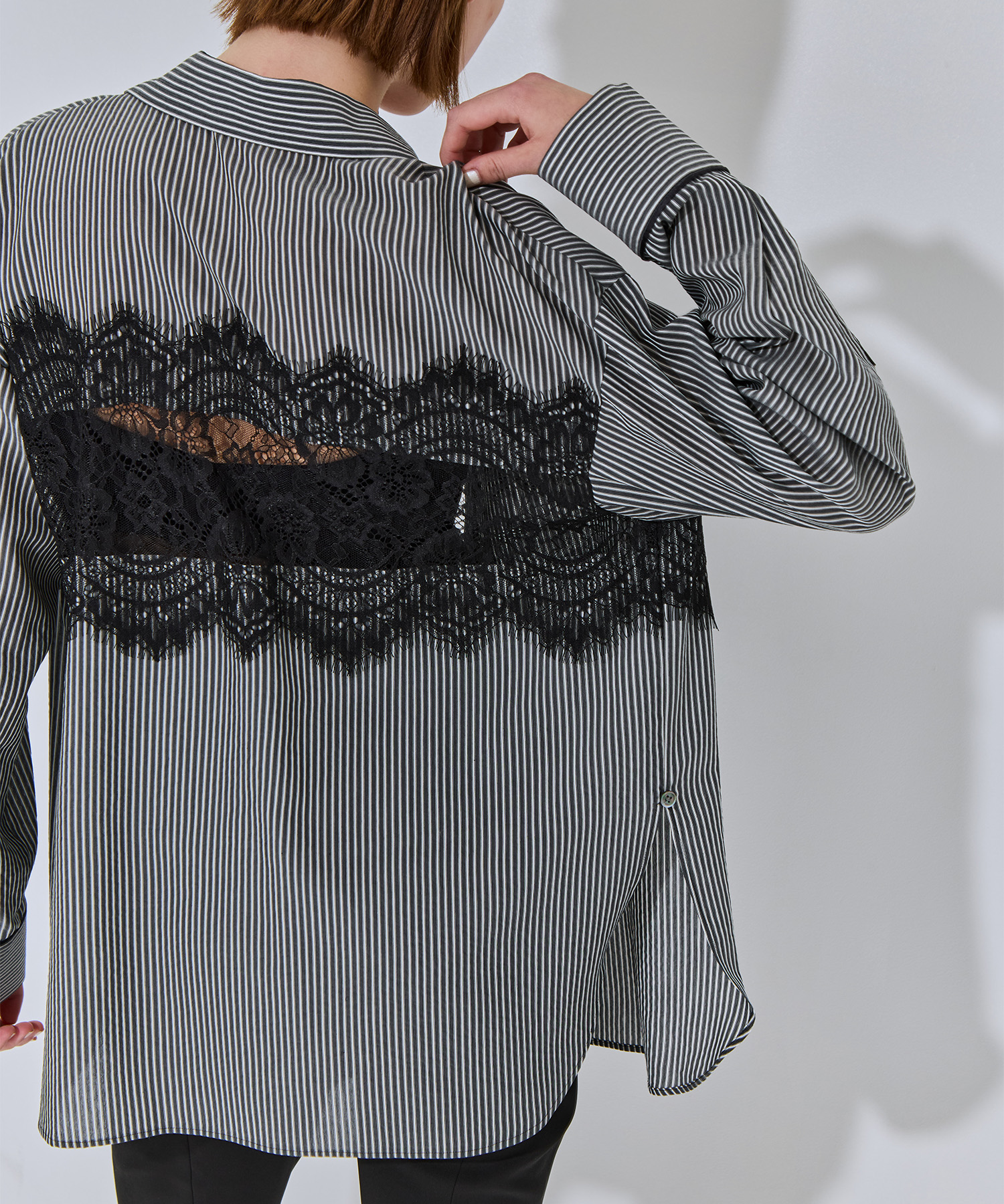 Noble Lace Combi  Shirt RITAN