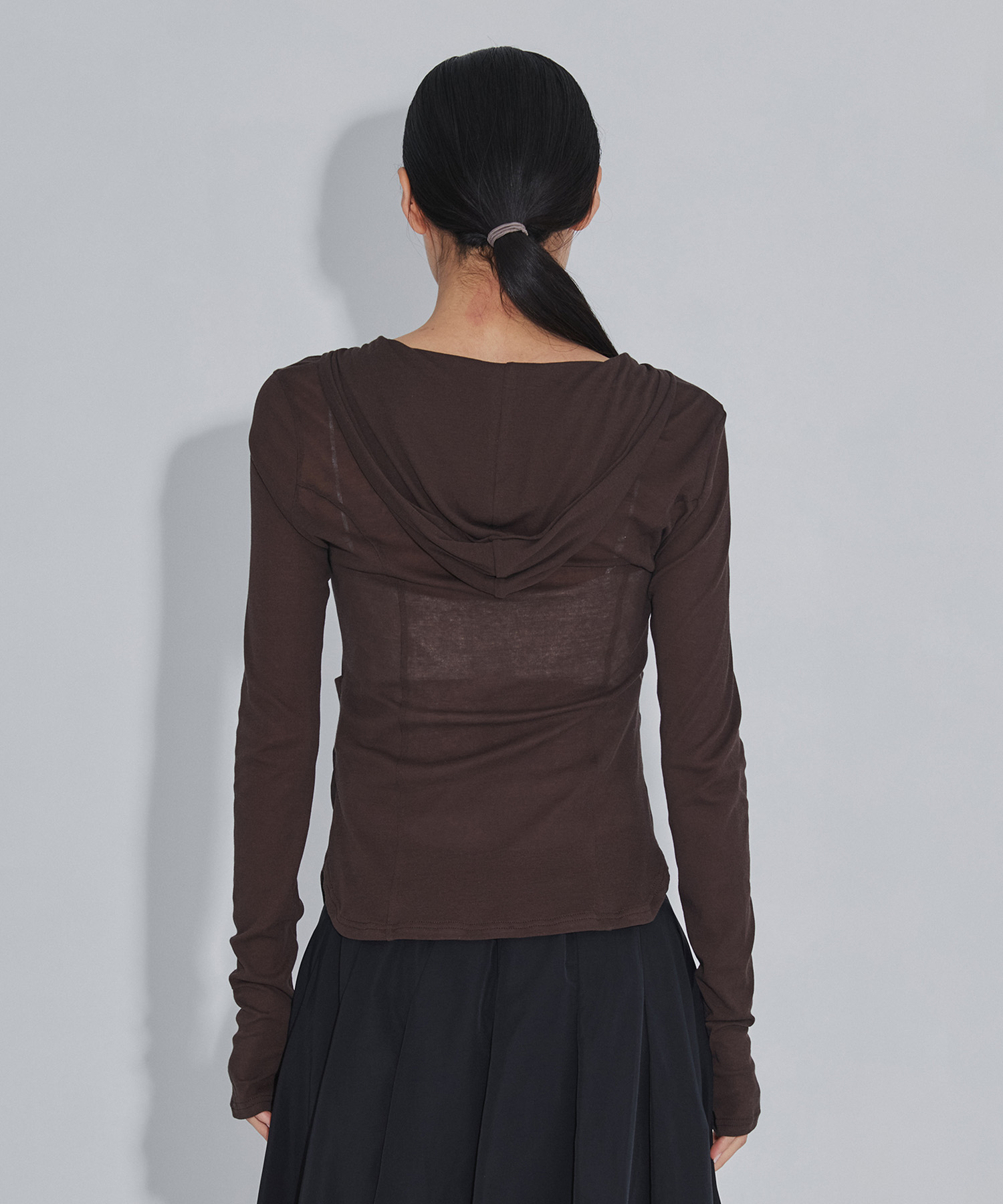 Hoodie Cut Tops RITAN