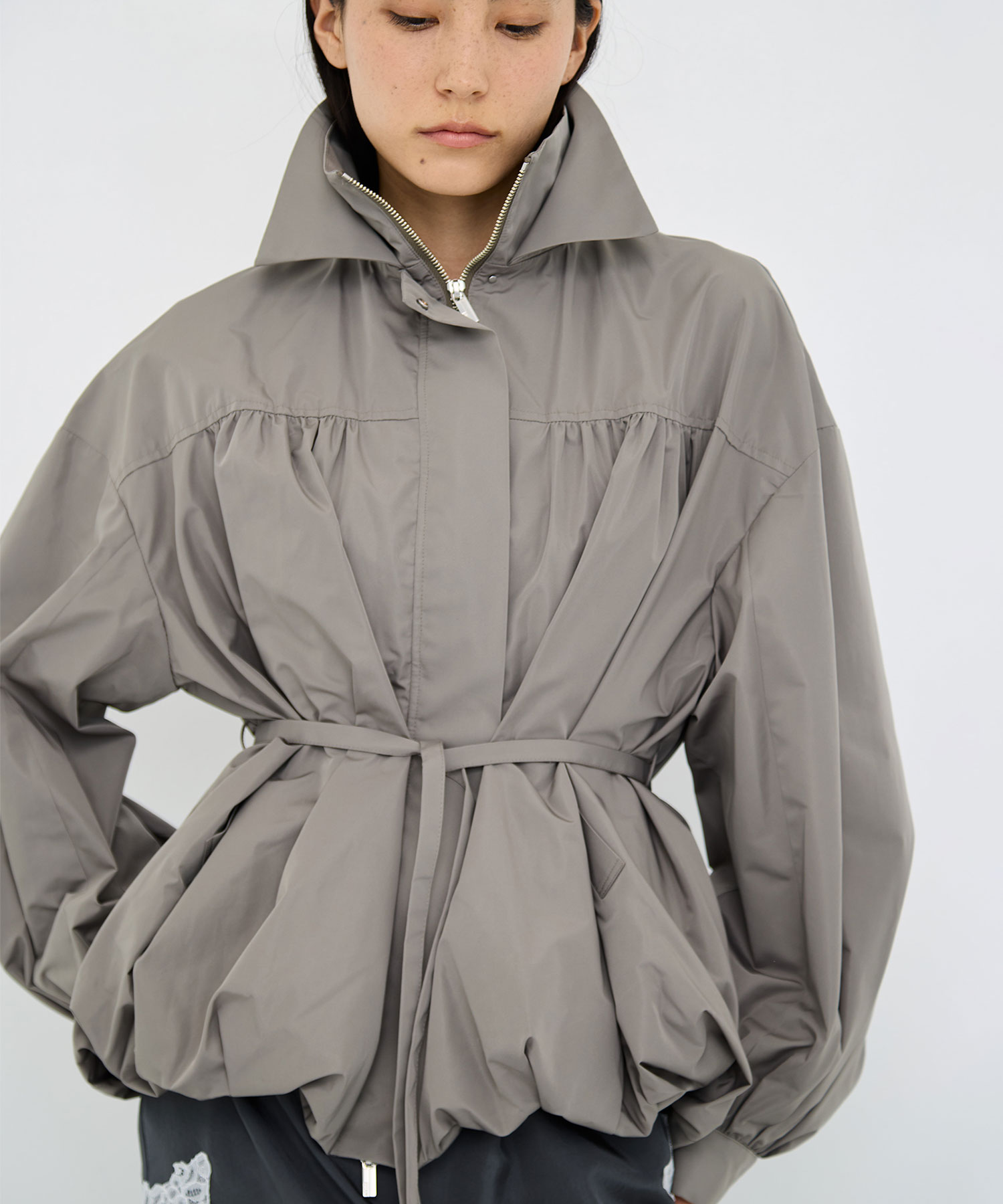 Balloon Silk Blouson RITAN