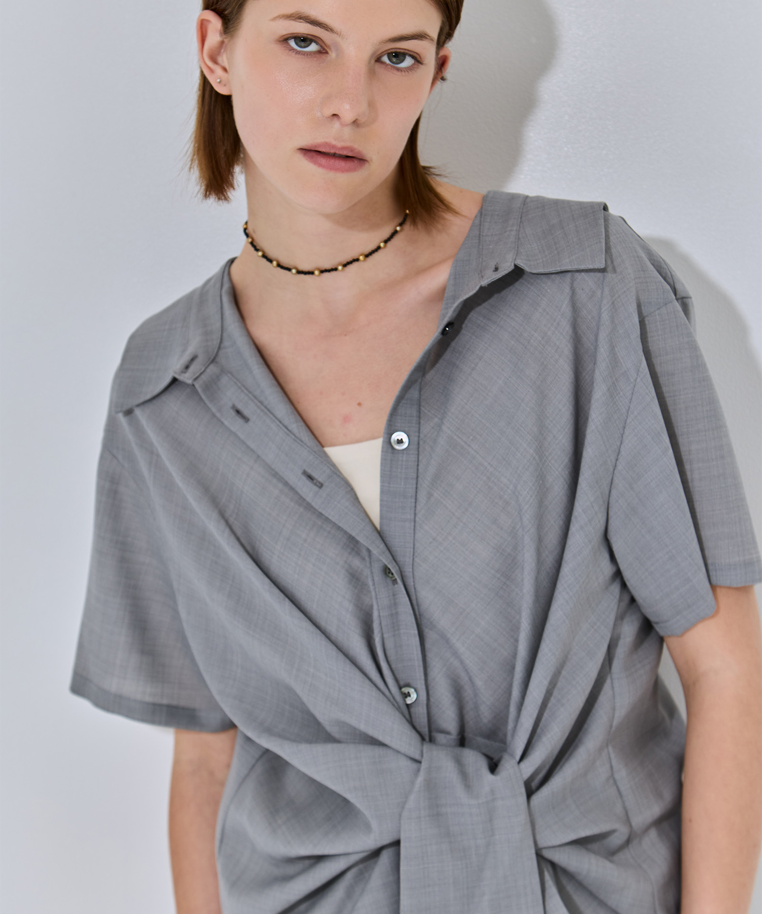 Half Sleeve Twist Shirts RITAN