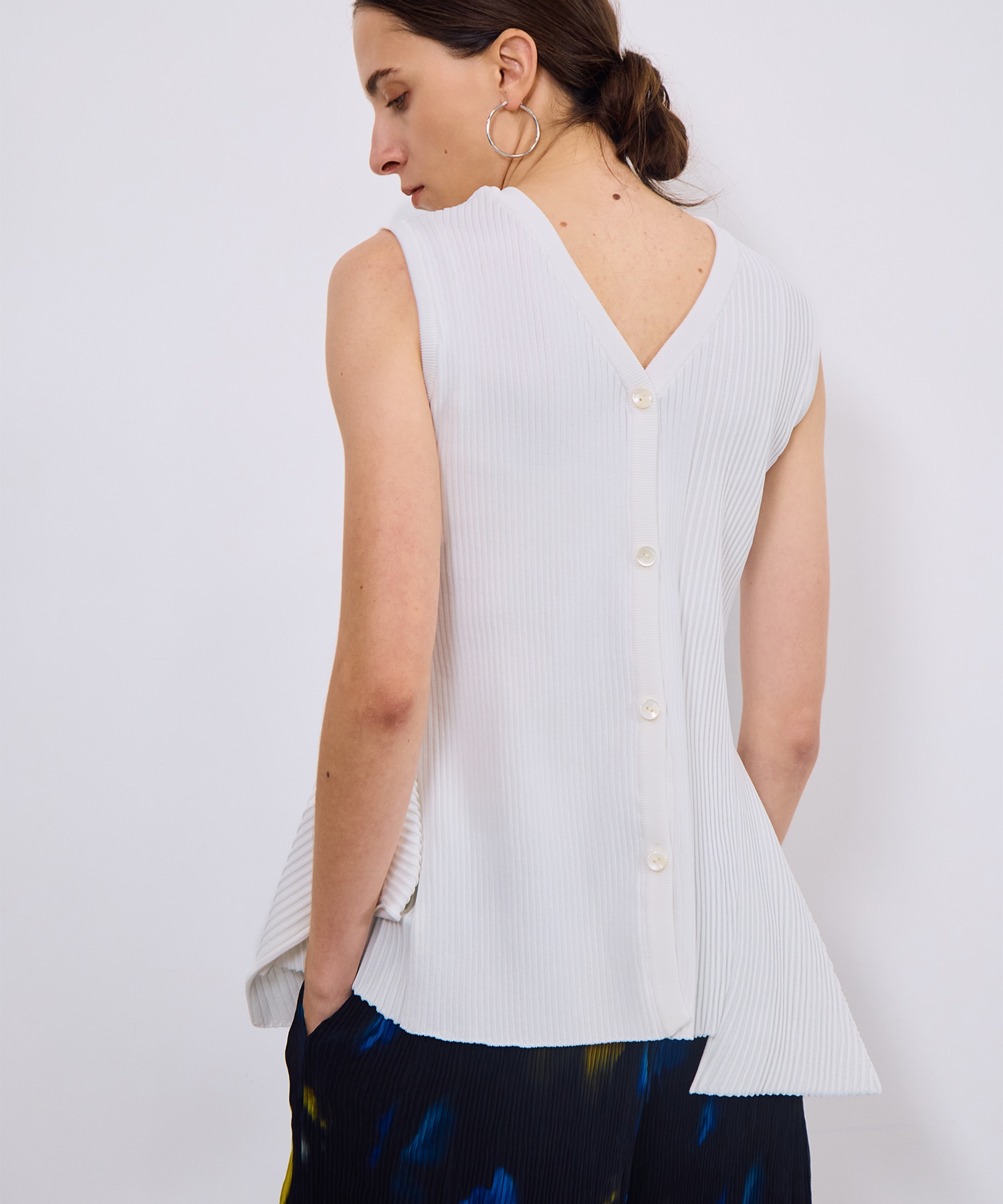 Pattern Arrange Rib Knit RITAN