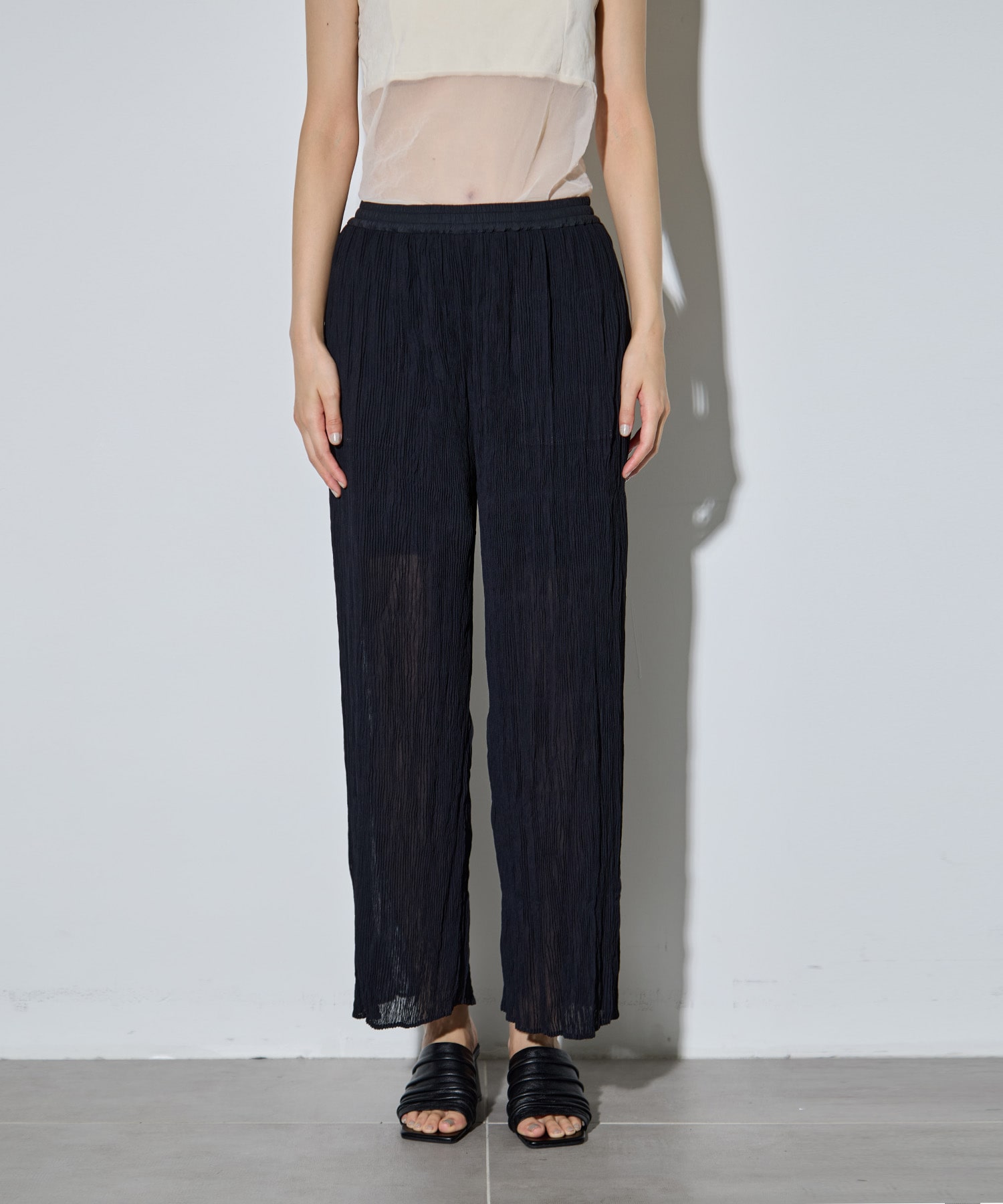 Airy Micro Pleats Pants RITAN