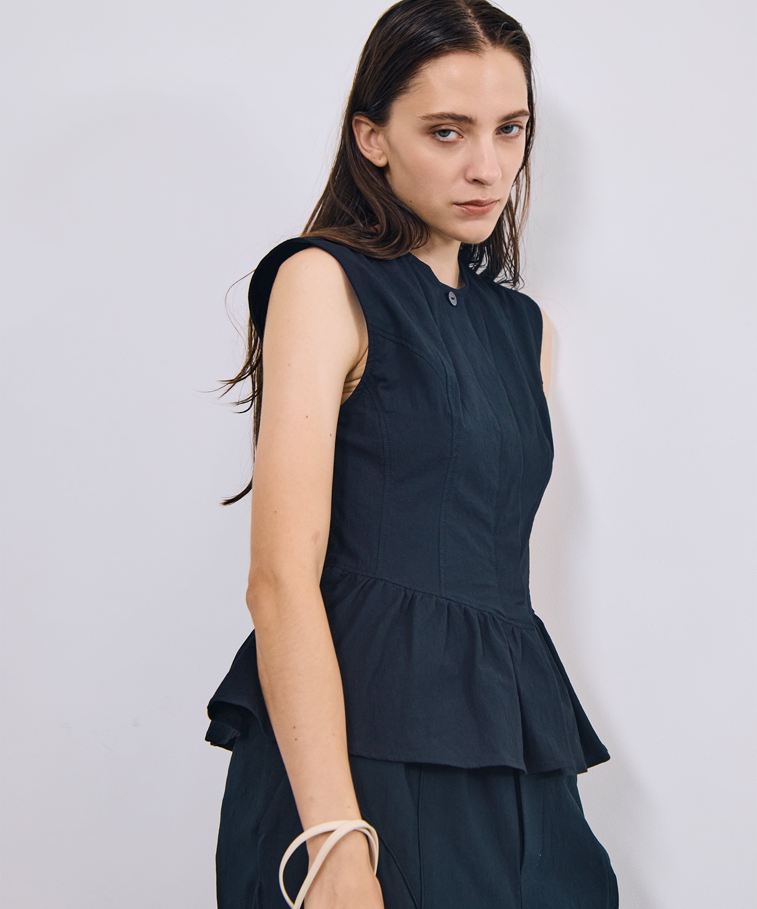 Peplum Cotton Vest RITAN