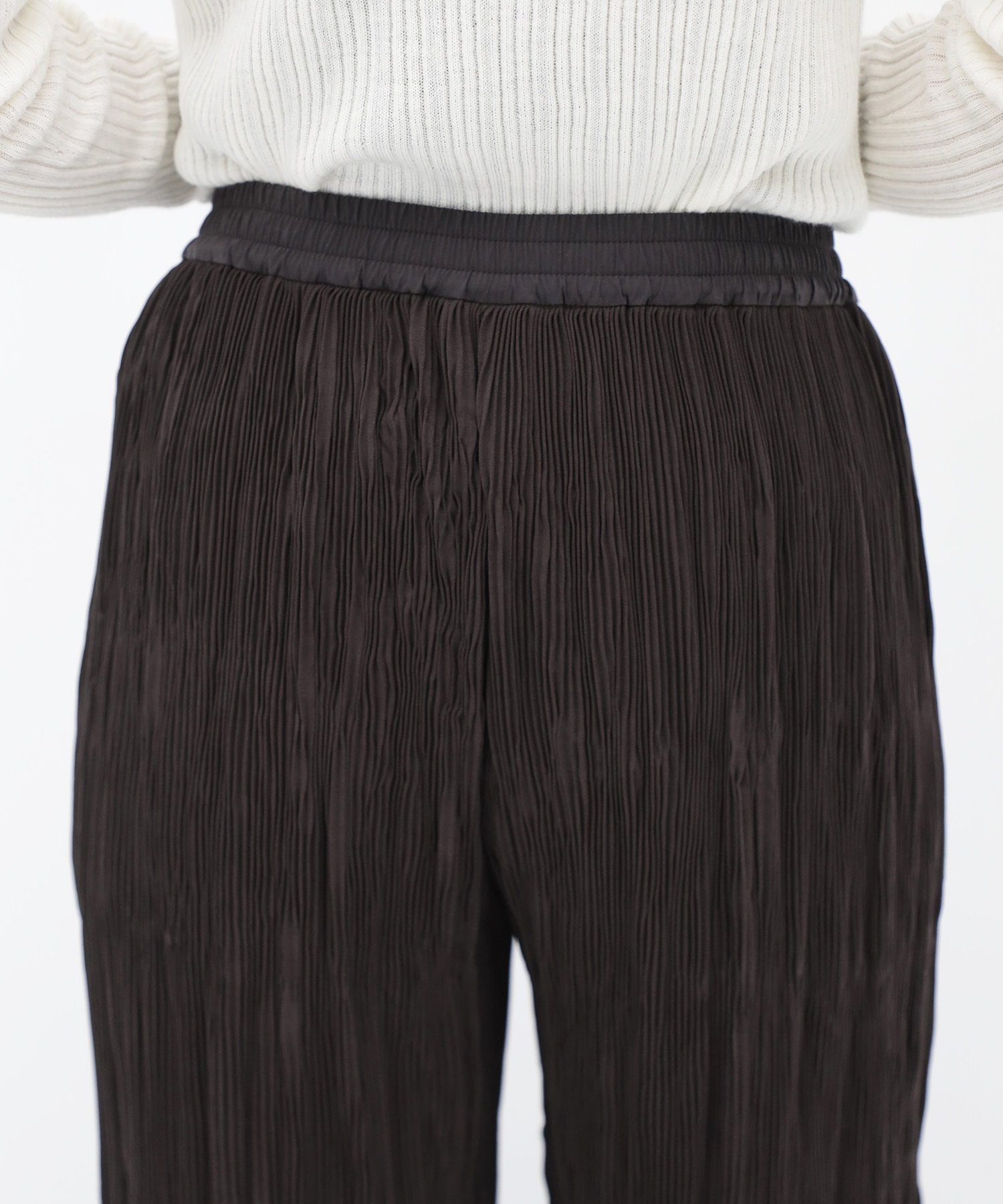 Crystal Twist Pleats Pants RITAN