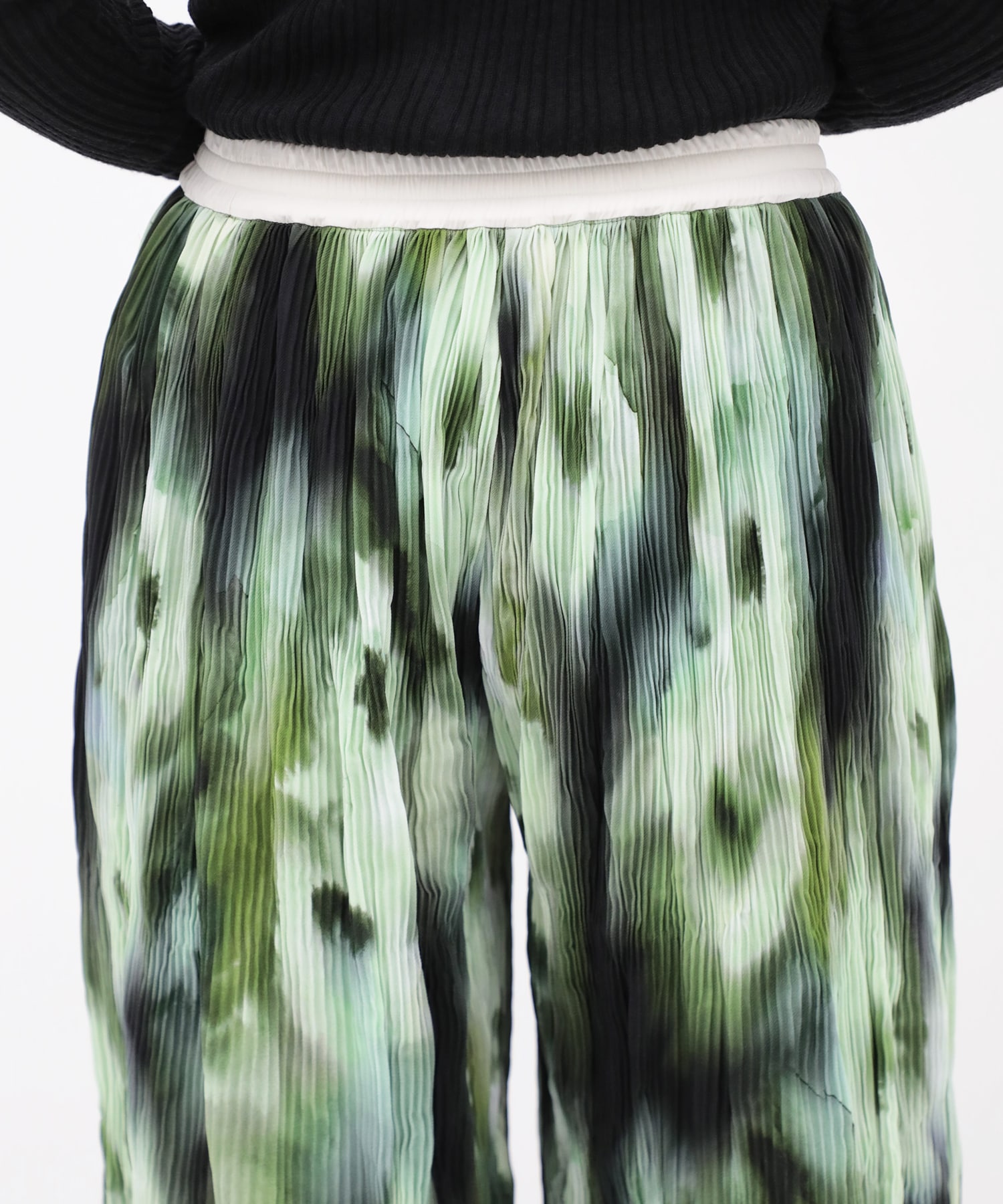 Crystal Twist Pleats Pants RITAN