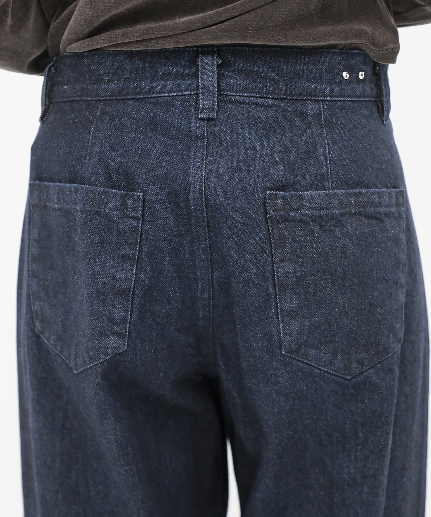 Motif Denim Pants RITAN