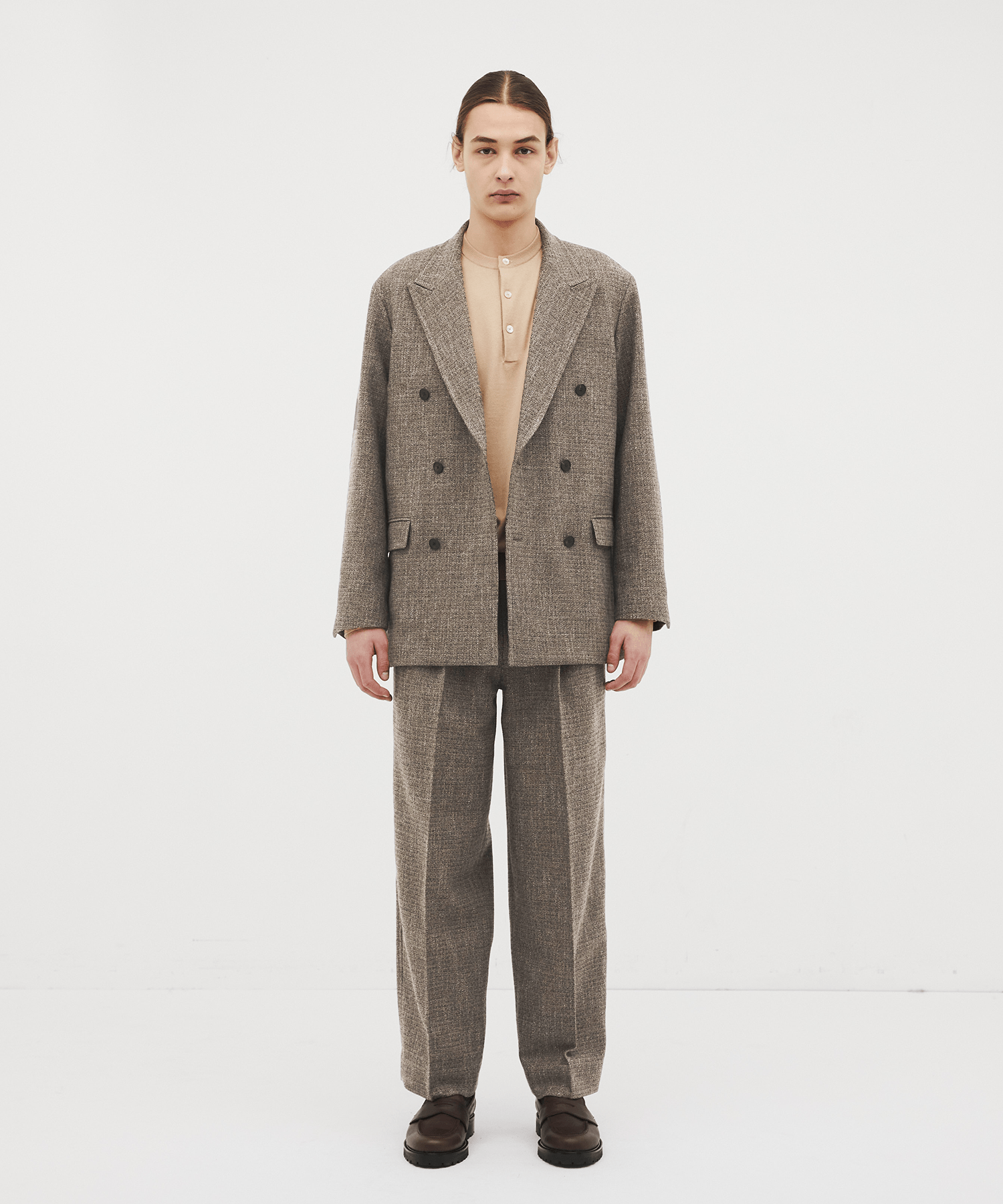 Giolica tweed ダブルブレザー CITY TOKYO