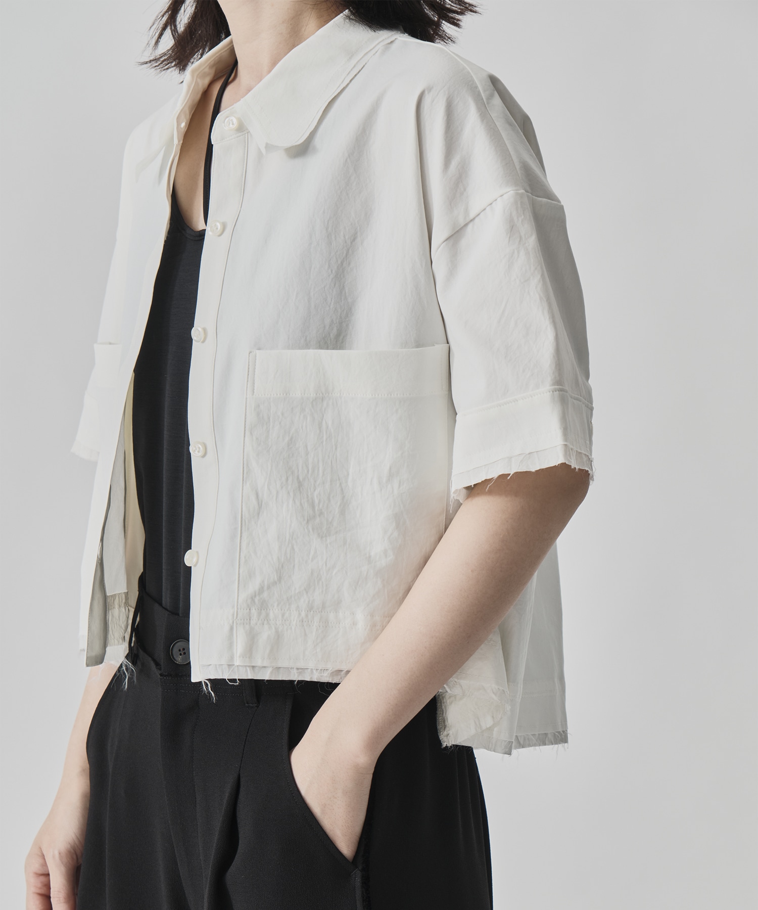 Double Pocket Short Shirt CITY TOKYO