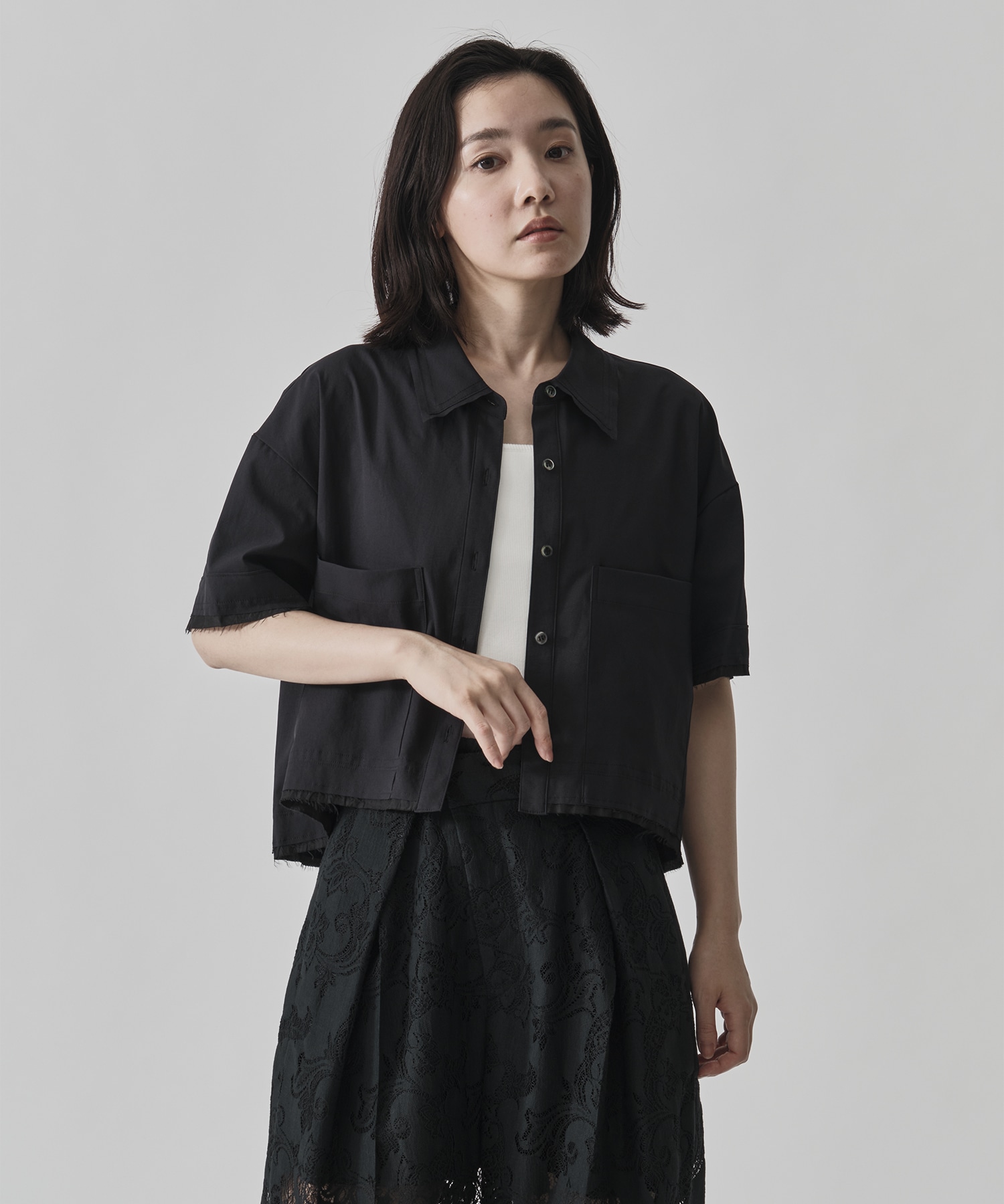 Double Pocket Short Shirt CITY TOKYO